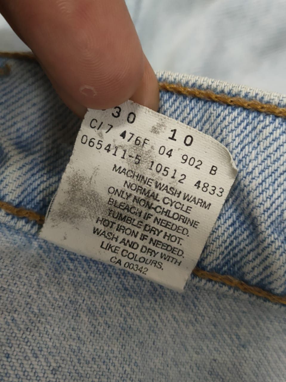 Levi's 90s VIntage Levis Made in Canada Size US 28 / EU 44 - 5 Thumbnail