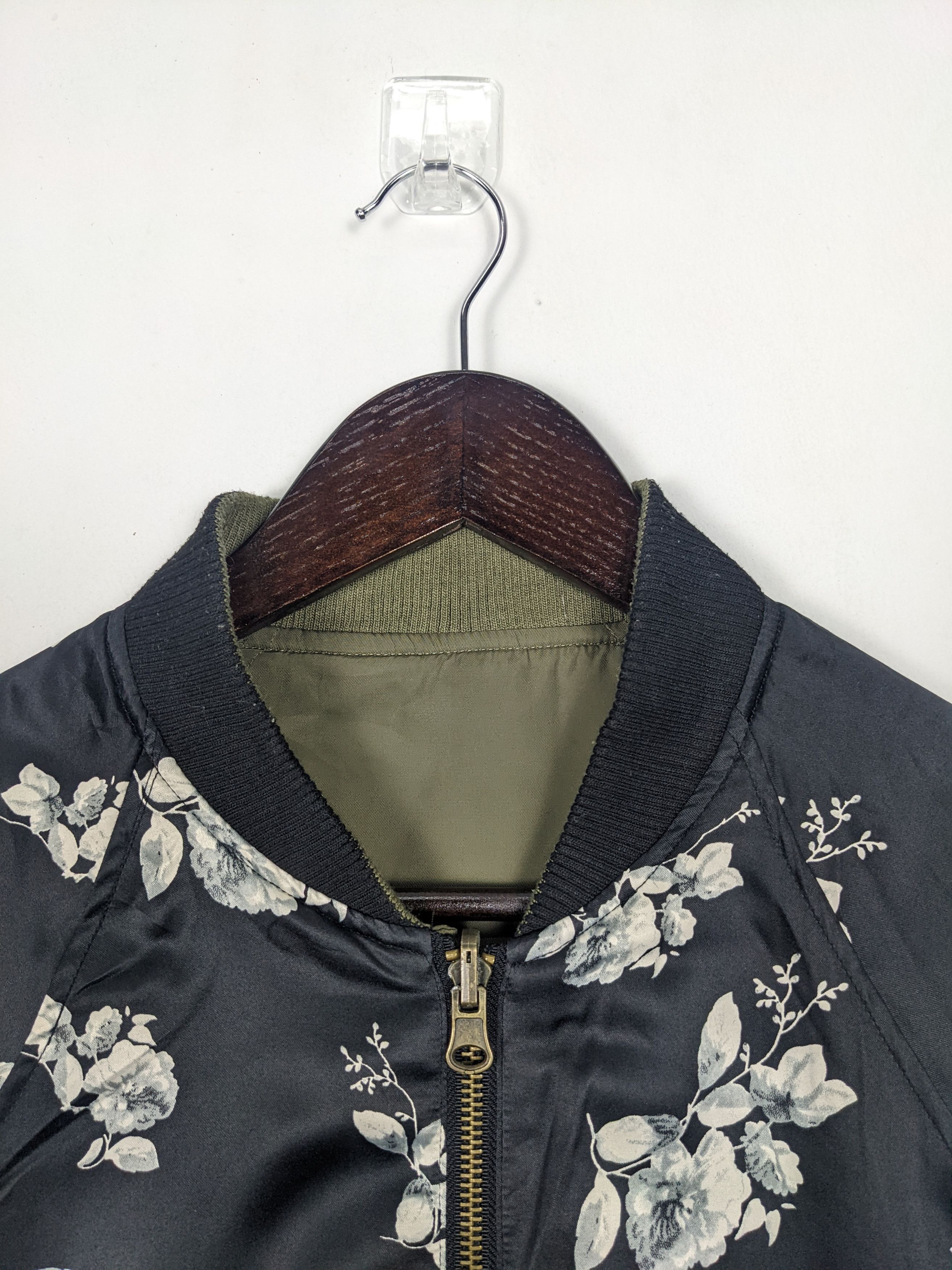 Japanese Brand × Vintage Vintage Japanese Brand Reversible Bomber Jacket Size S / US 4 / IT 40 - 11 Thumbnail