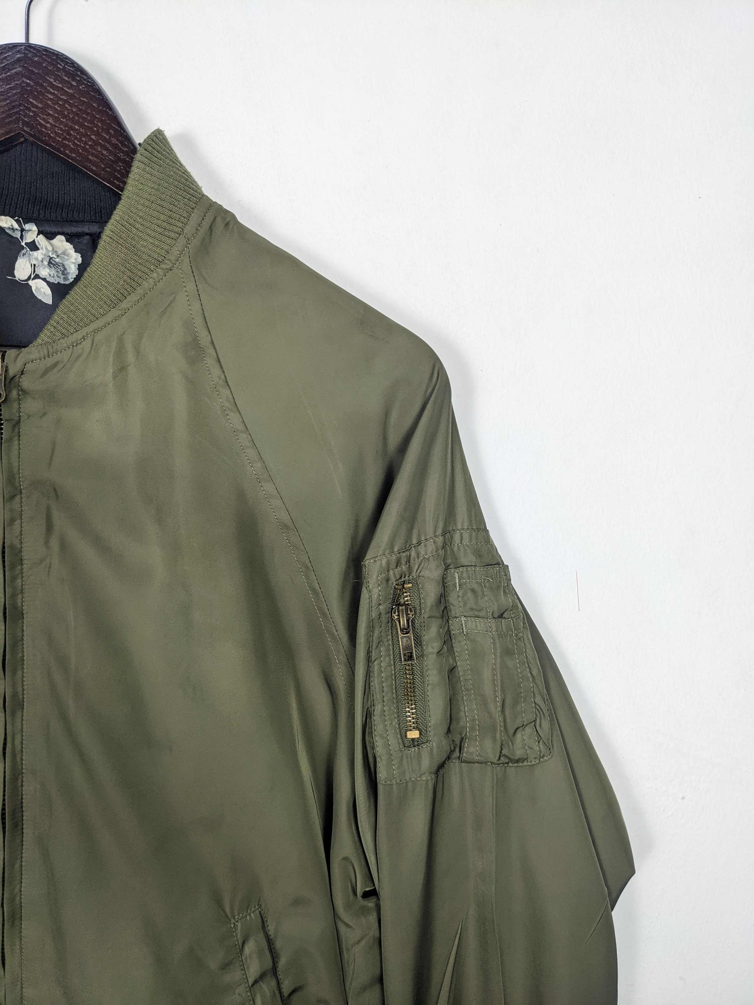 Japanese Brand × Vintage Vintage Japanese Brand Reversible Bomber Jacket Size S / US 4 / IT 40 - 5 Thumbnail