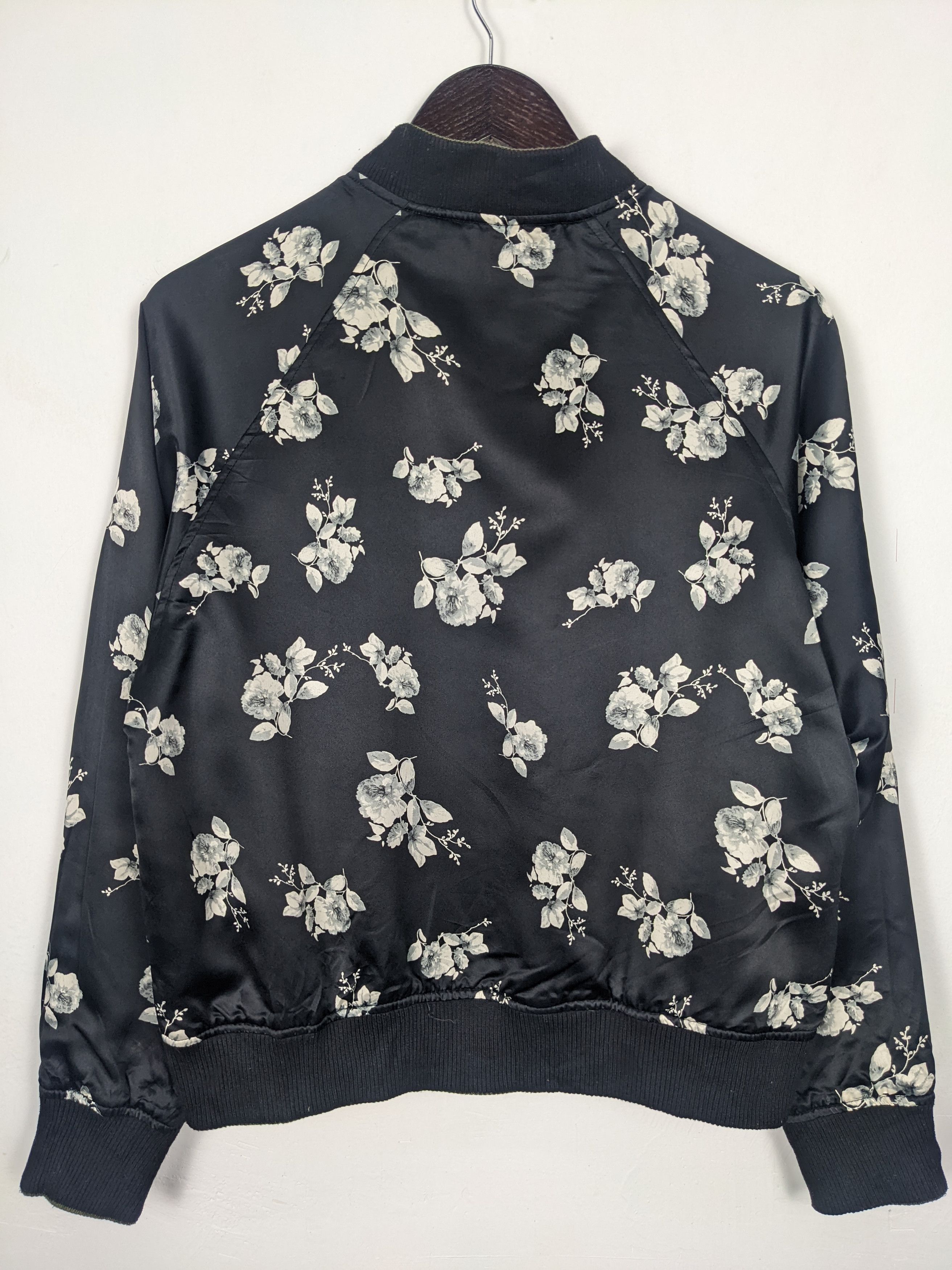 Japanese Brand × Vintage Vintage Japanese Brand Reversible Bomber Jacket Size S / US 4 / IT 40 - 13 Thumbnail