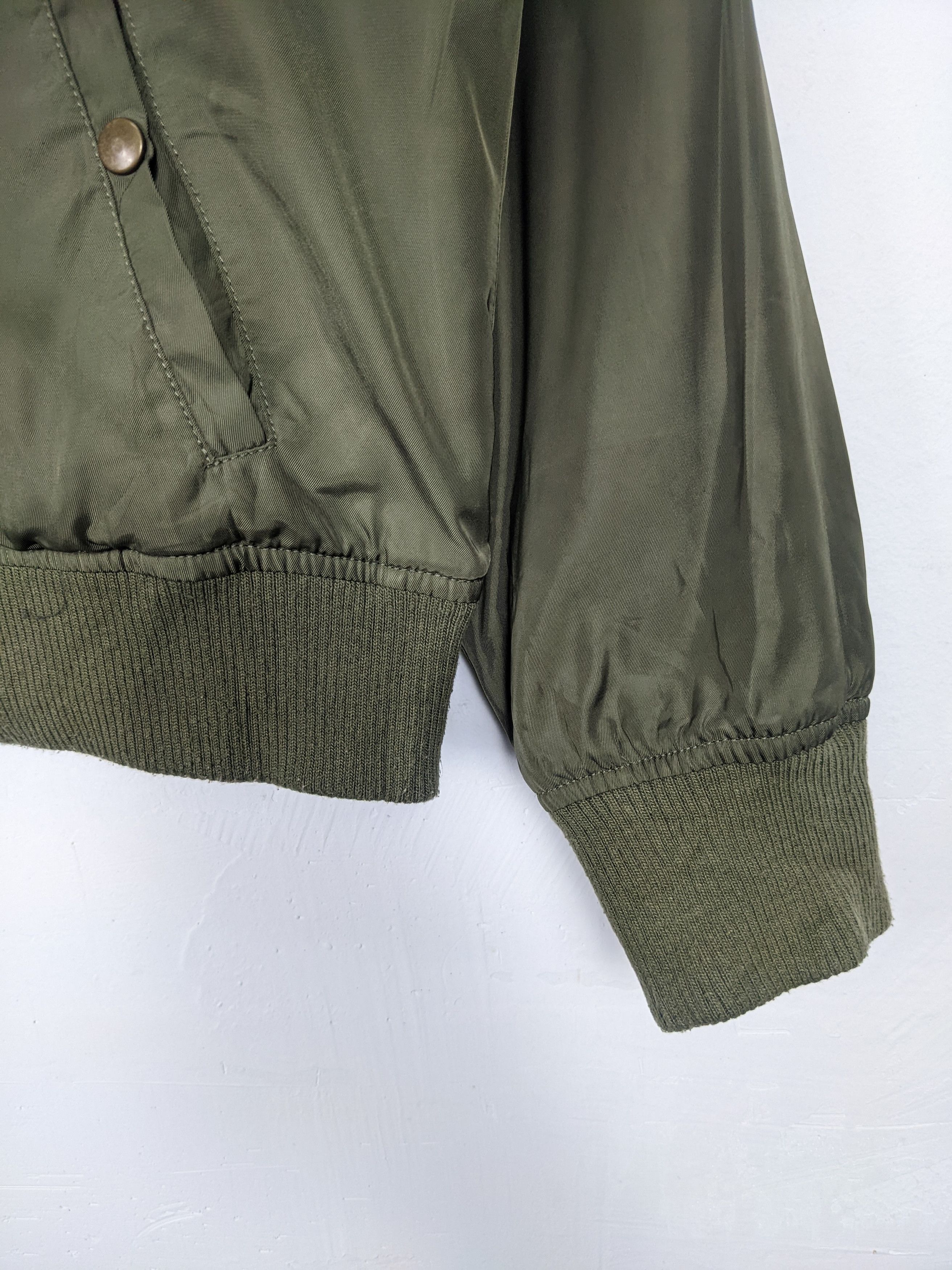 Japanese Brand × Vintage Vintage Japanese Brand Reversible Bomber Jacket Size S / US 4 / IT 40 - 4 Thumbnail