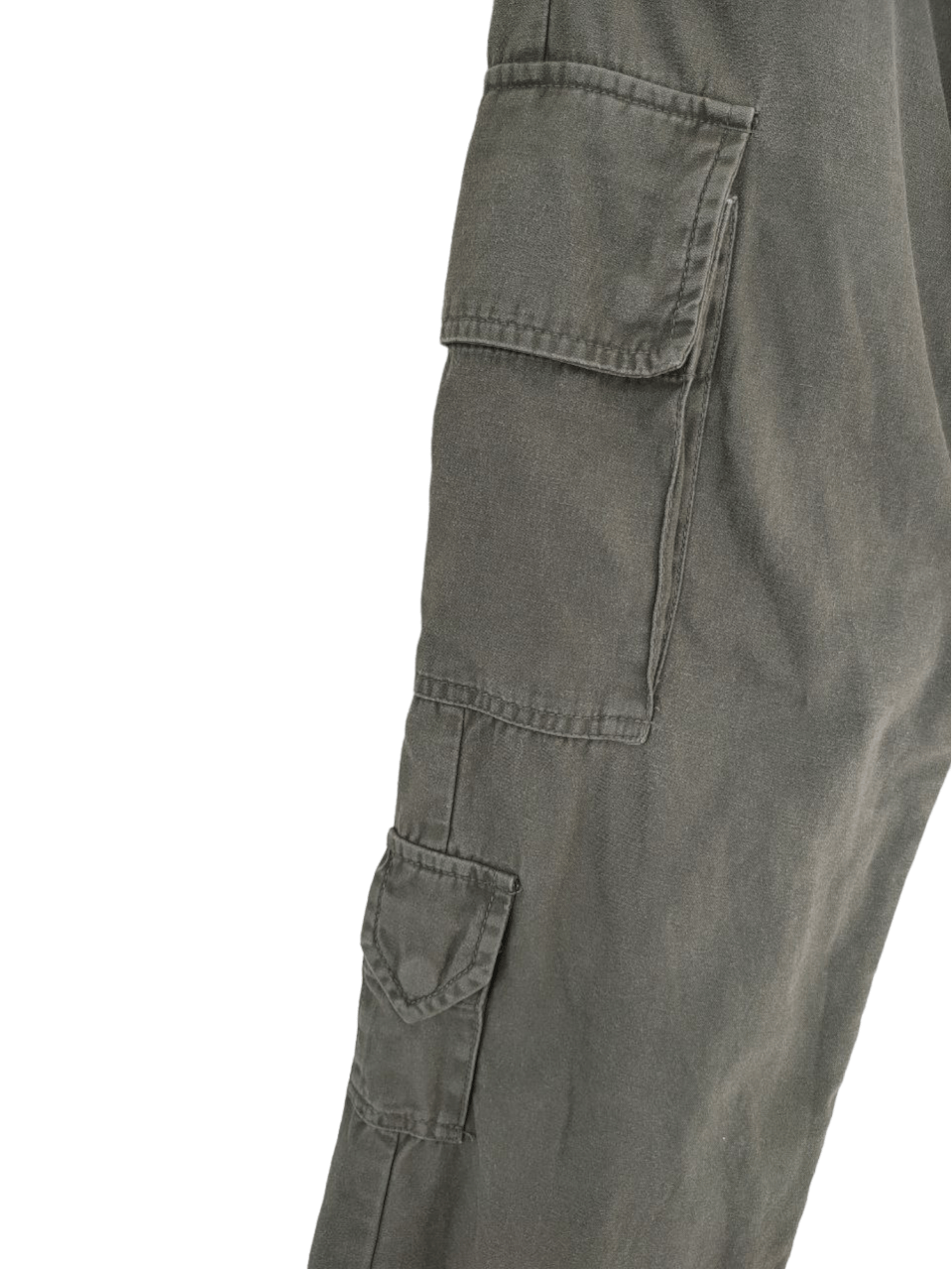 Japanese Brand Back Number Green Army Cargo Pant Size US 30 / EU 46 - 3 Thumbnail