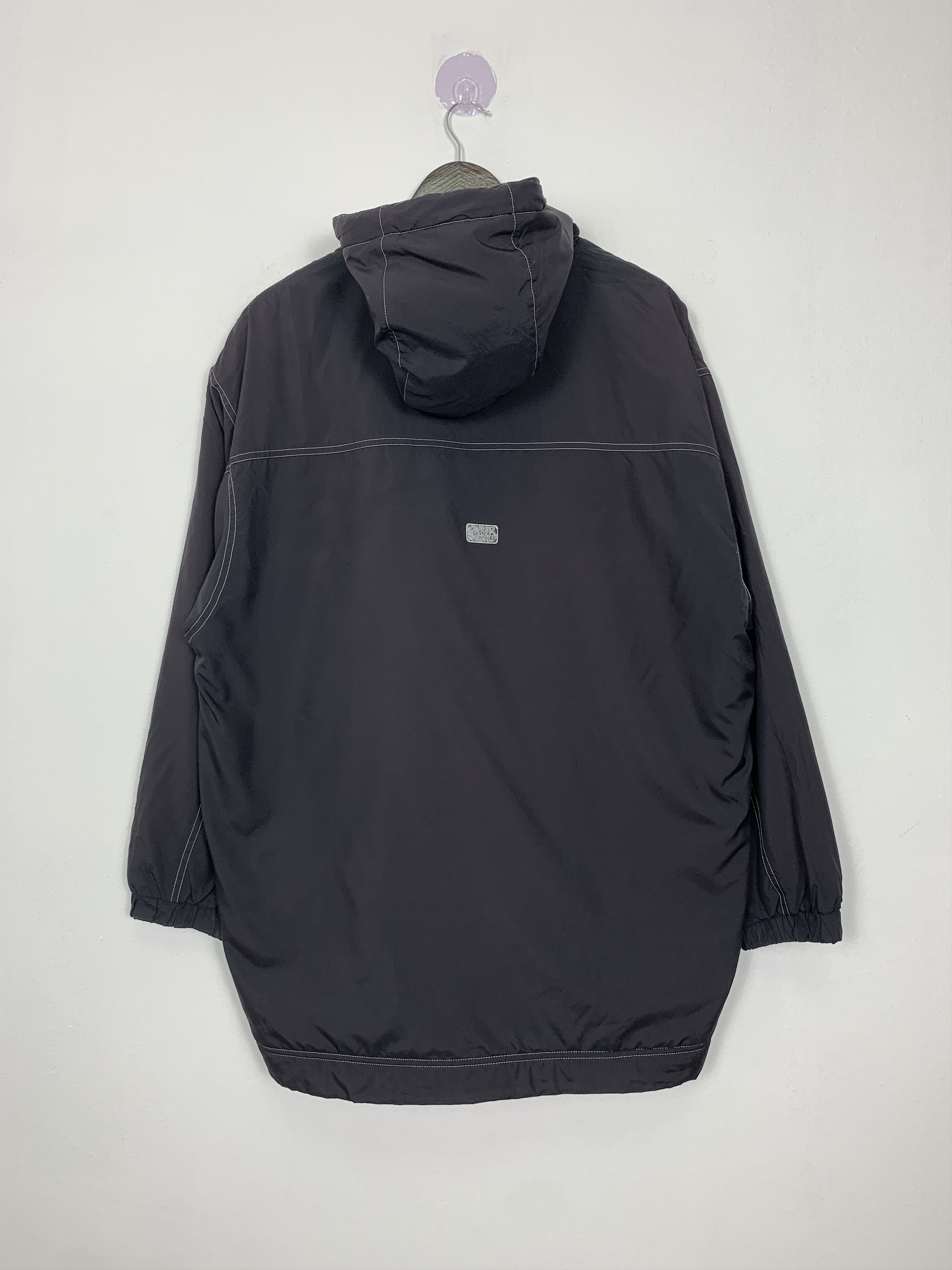 Japanese Brand Vintage Mizuno RunBird Fleece Lining Hoodie Jacket J1071 Size US L / EU 52-54 / 3 - 6 Thumbnail