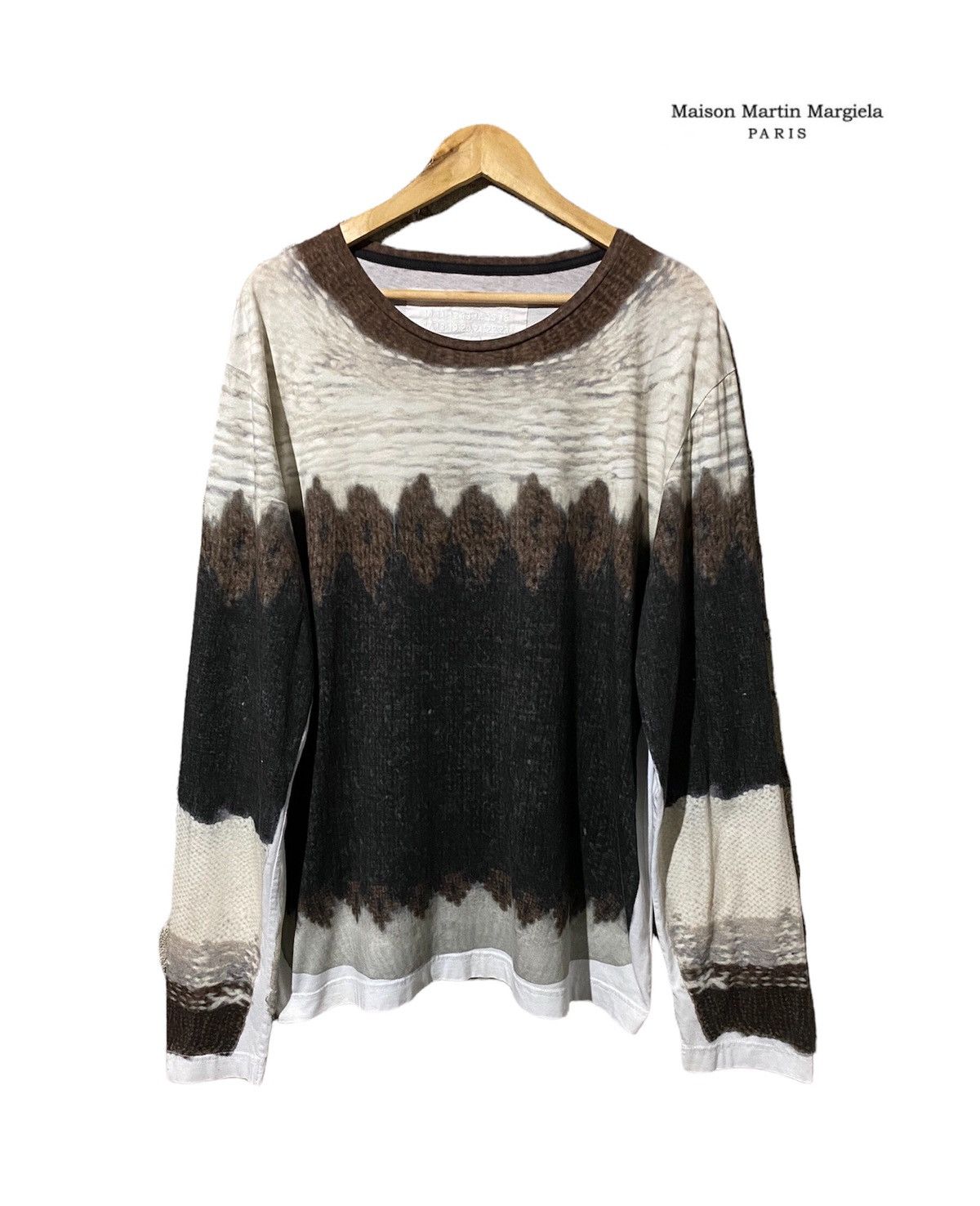 H&M × Maison Margiela 🔥EPIC🔥MAISON MARTIN MARGIELA PARIS X H&M LONG SLEEVE Size US L / EU 52-54 / 3 - 1 Thumbnail
