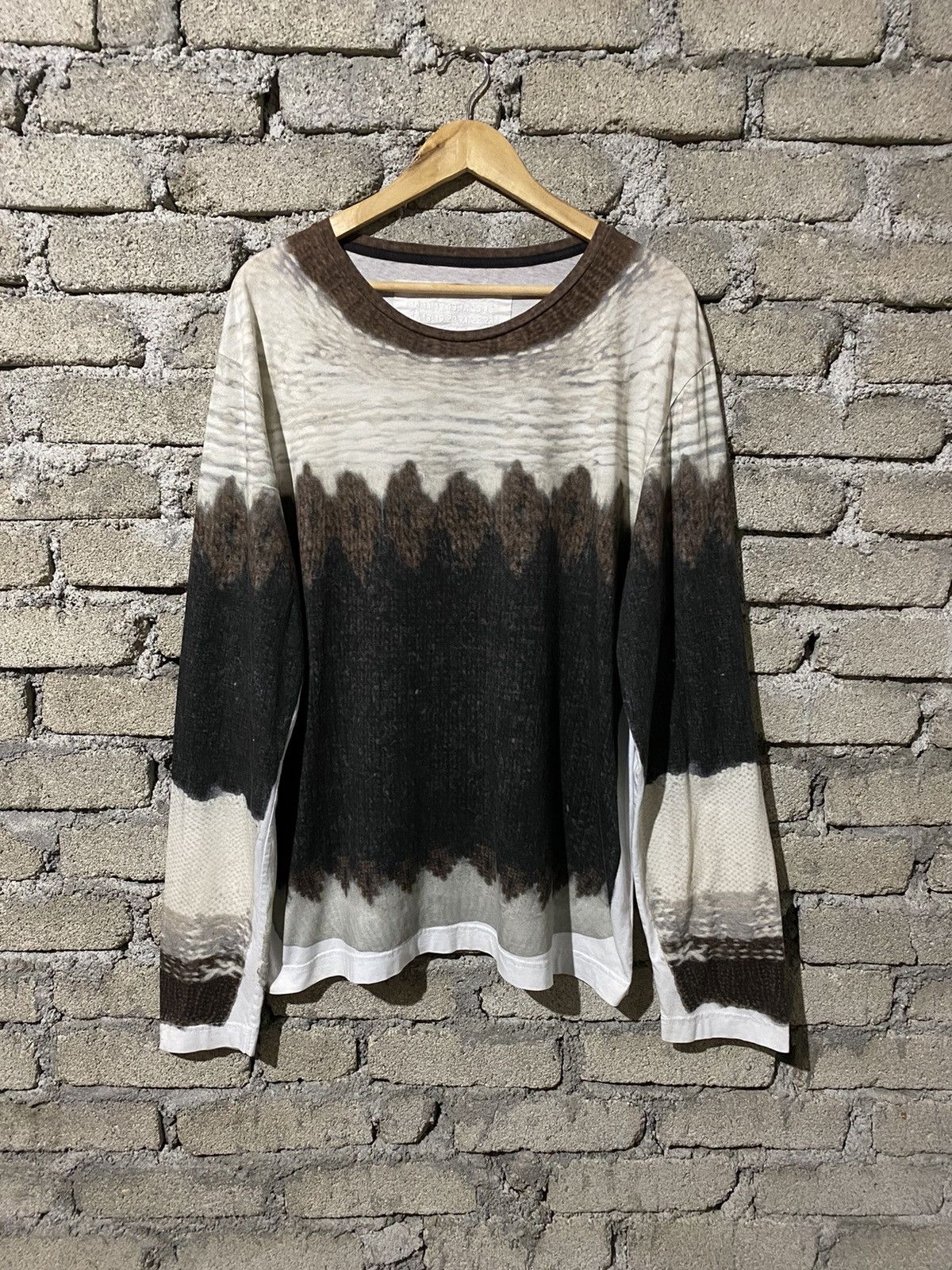 H&M × Maison Margiela 🔥EPIC🔥MAISON MARTIN MARGIELA PARIS X H&M LONG SLEEVE Size US L / EU 52-54 / 3 - 2 Thumbnail