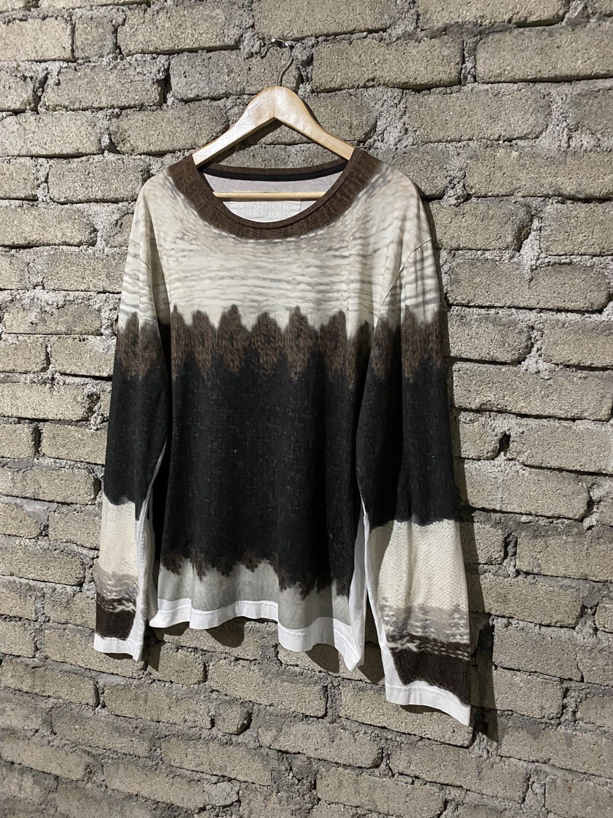 H&M × Maison Margiela 🔥EPIC🔥MAISON MARTIN MARGIELA PARIS X H&M LONG SLEEVE Size US L / EU 52-54 / 3 - 3 Thumbnail