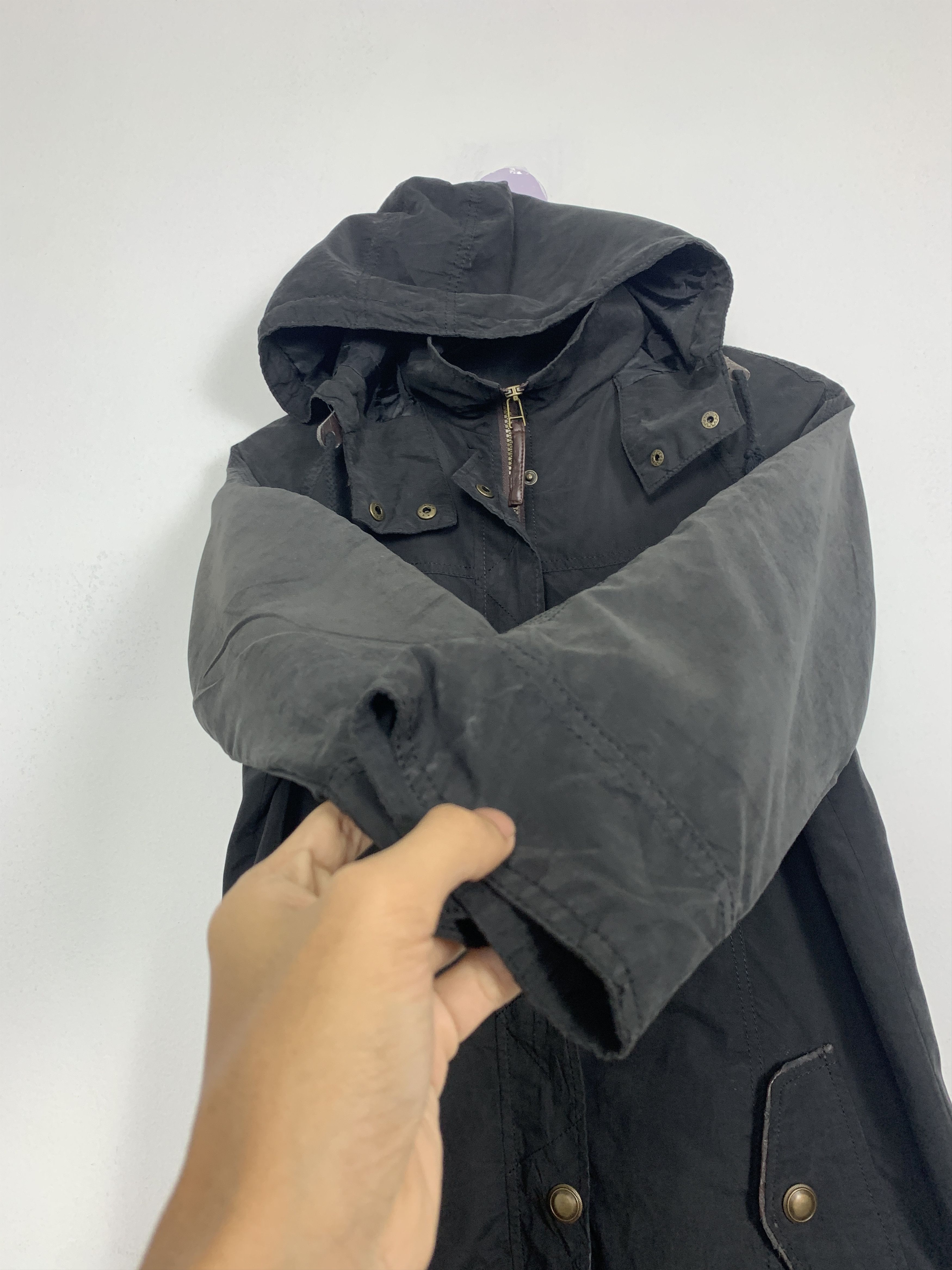 Japanese Brand Vintage Sky Bomber Multi Pocket Hoodie Jacket J0907 Size US S / EU 44-46 / 1 - 5 Thumbnail