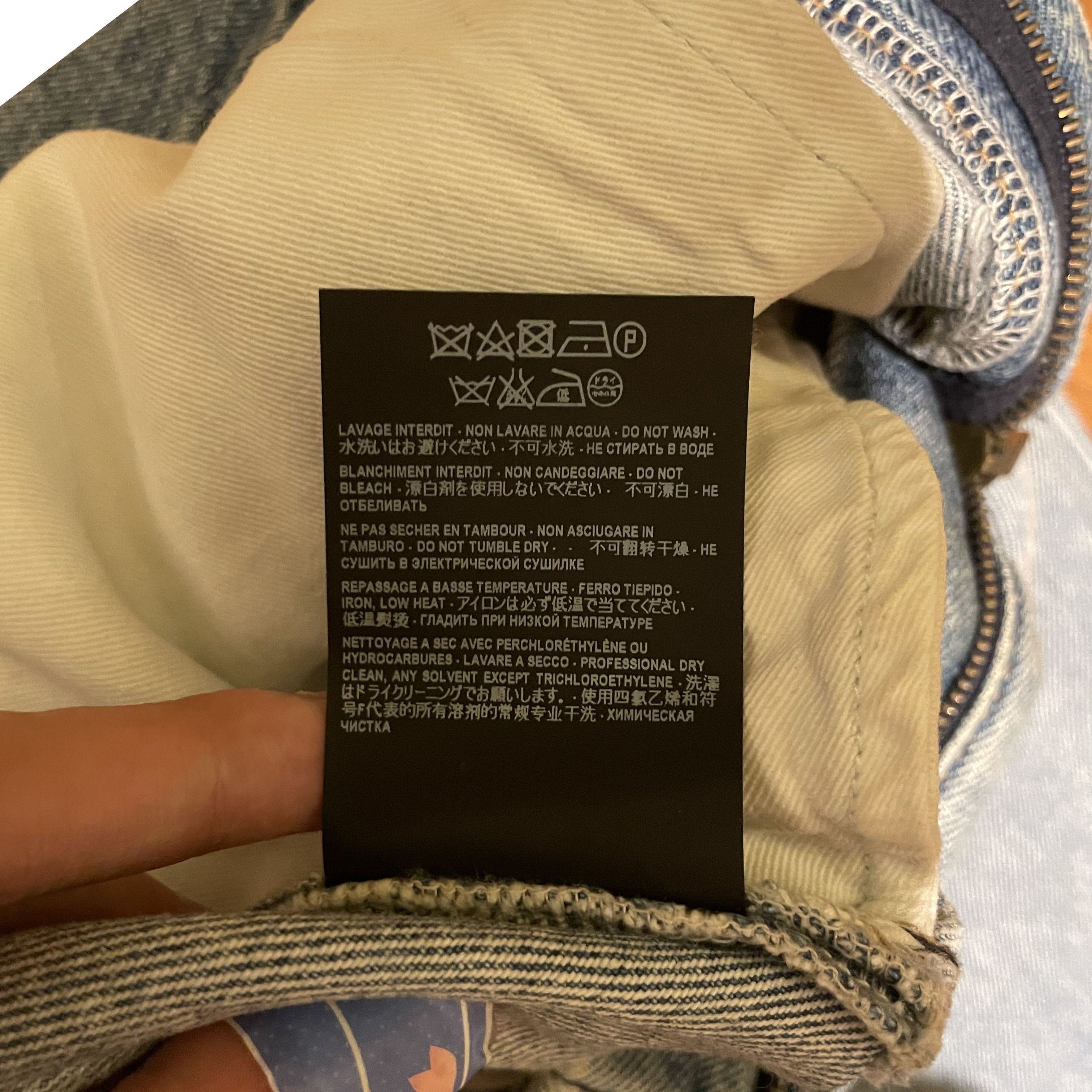 Saint Laurent Paris SAINT LAURENT PARIS D02 WASHED DENIM Size US 30 / EU 46 - 10 Thumbnail