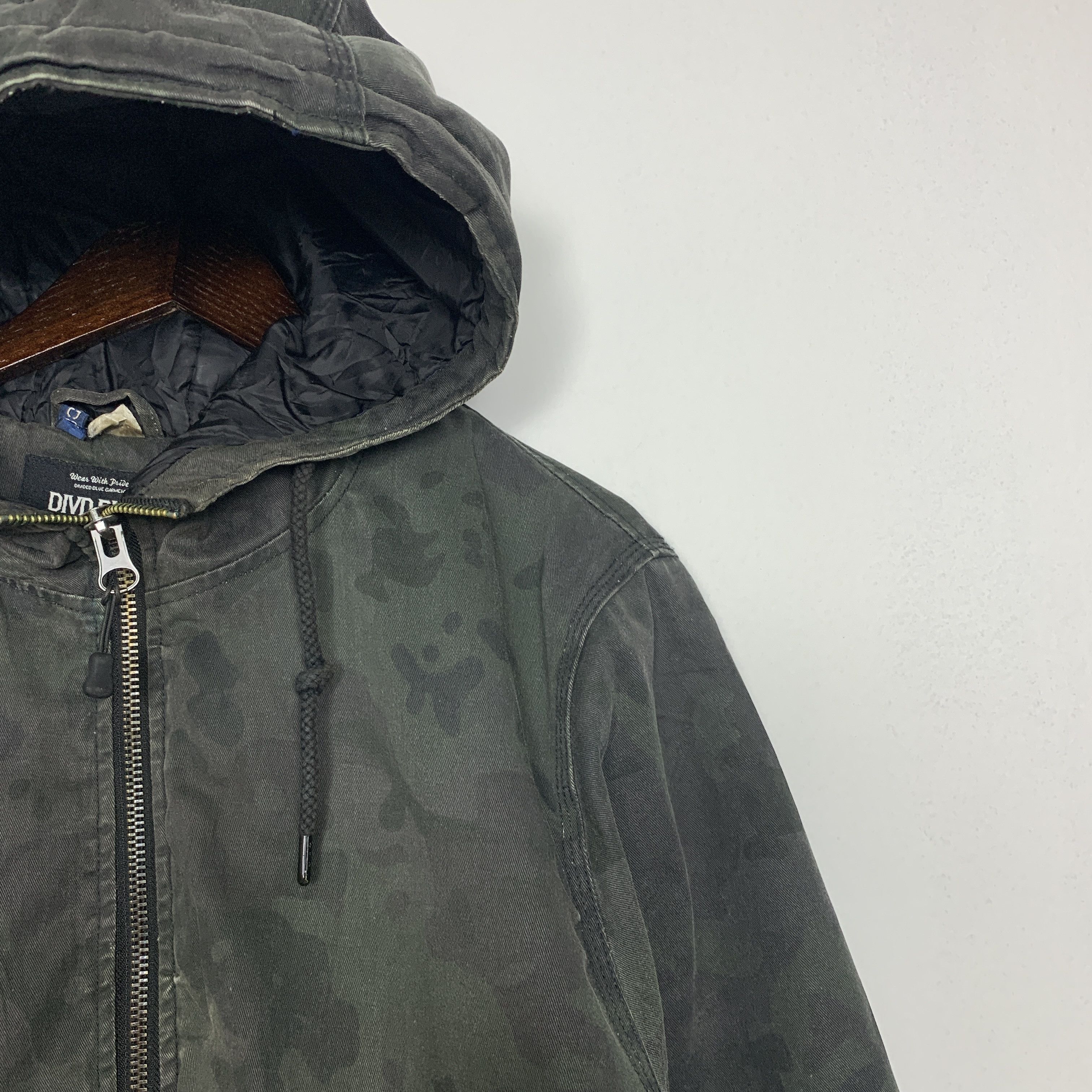 H&M Vintage Faded H&M Jacket Quilted Lining J0780 Size US L / EU 52-54 / 3 - 10 Thumbnail