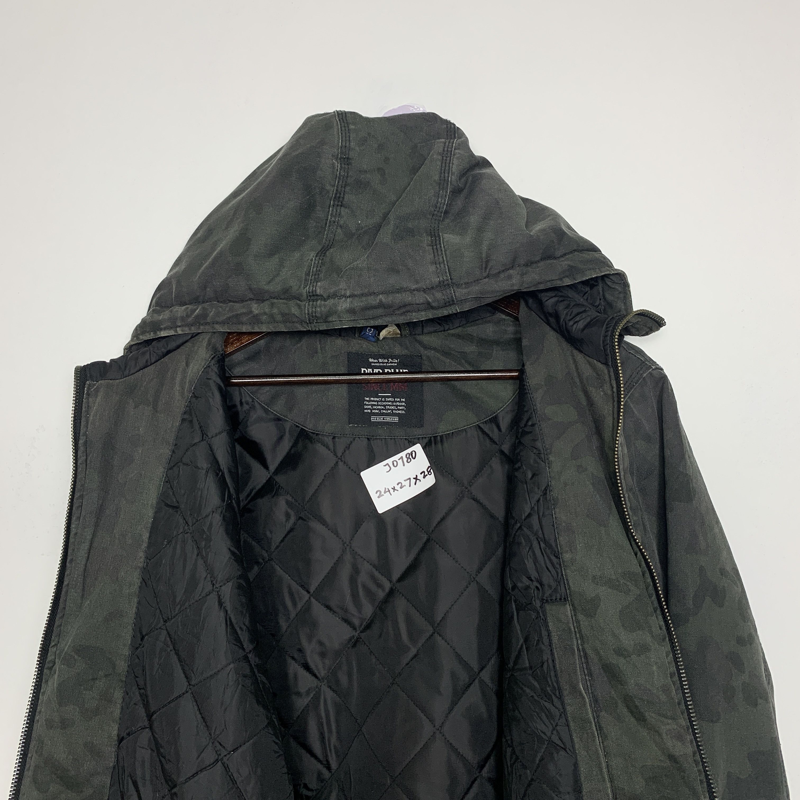 H&M Vintage Faded H&M Jacket Quilted Lining J0780 Size US L / EU 52-54 / 3 - 17 Thumbnail