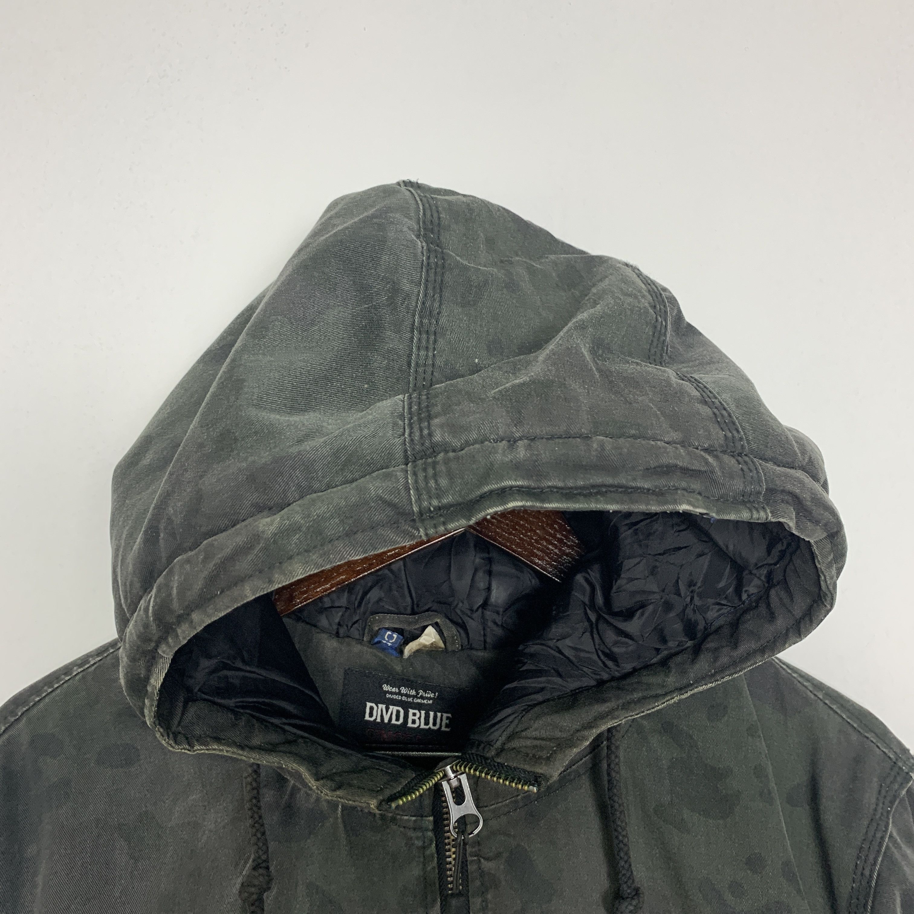 H&M Vintage Faded H&M Jacket Quilted Lining J0780 Size US L / EU 52-54 / 3 - 9 Thumbnail