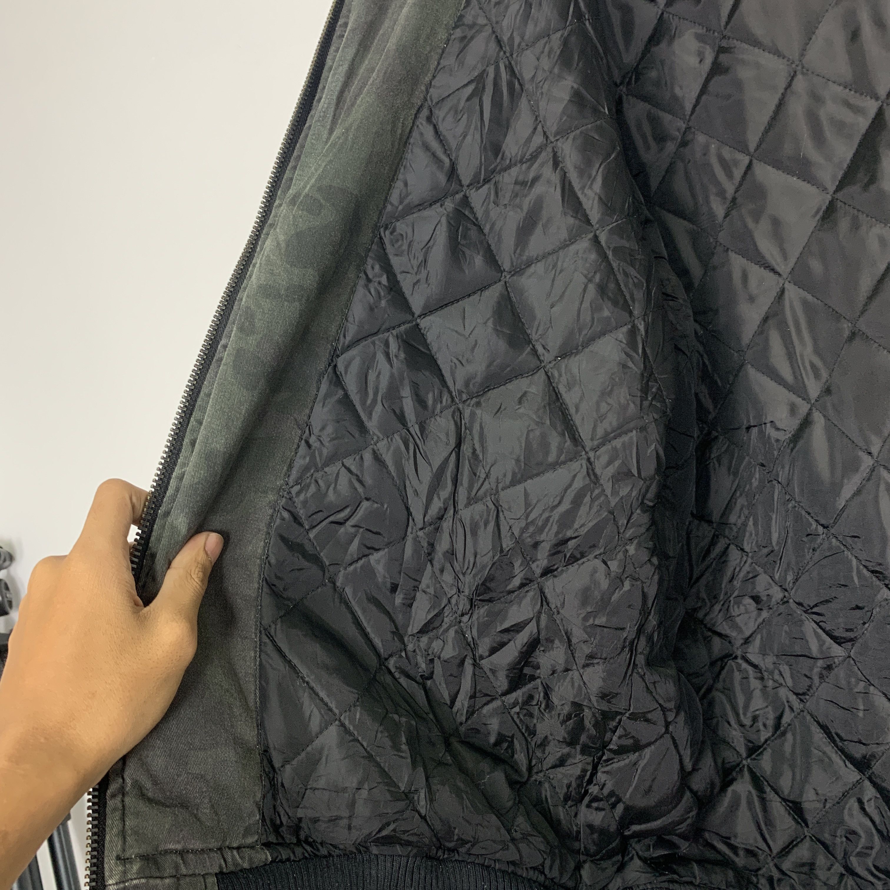 H&M Vintage Faded H&M Jacket Quilted Lining J0780 Size US L / EU 52-54 / 3 - 18 Thumbnail