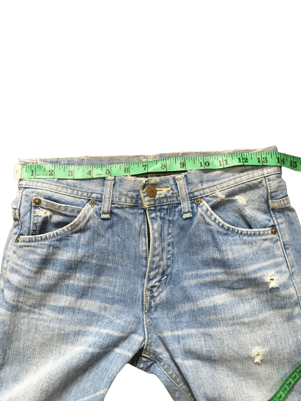 Lee × Vintage Ripped Light Washed Lee jeans Size US 28 / EU 44 - 4 Thumbnail