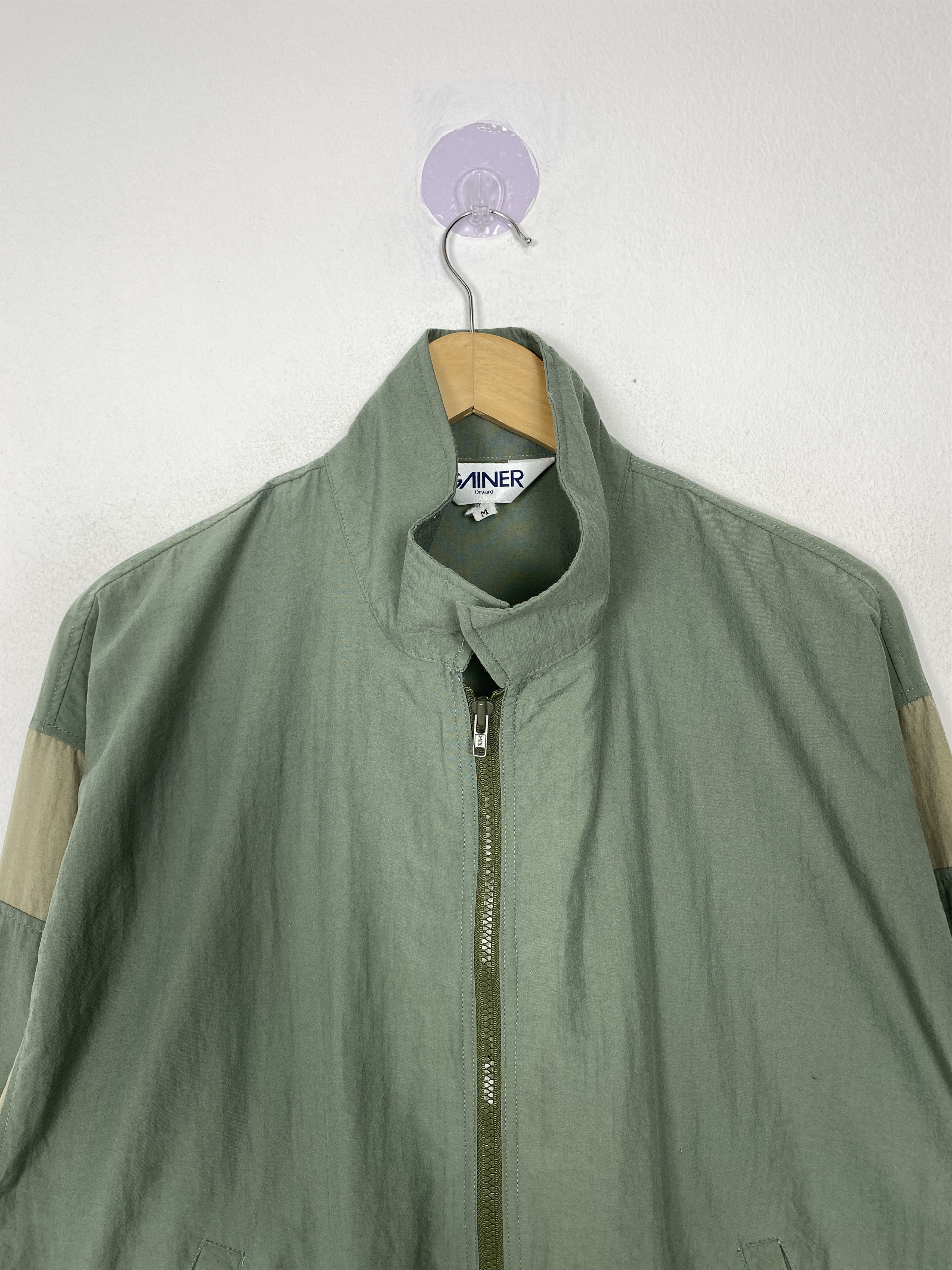Japanese Brand Vintage Gainer Zip Up Jacket J1574 Size US M / EU 48-50 / 2 - 2 Thumbnail