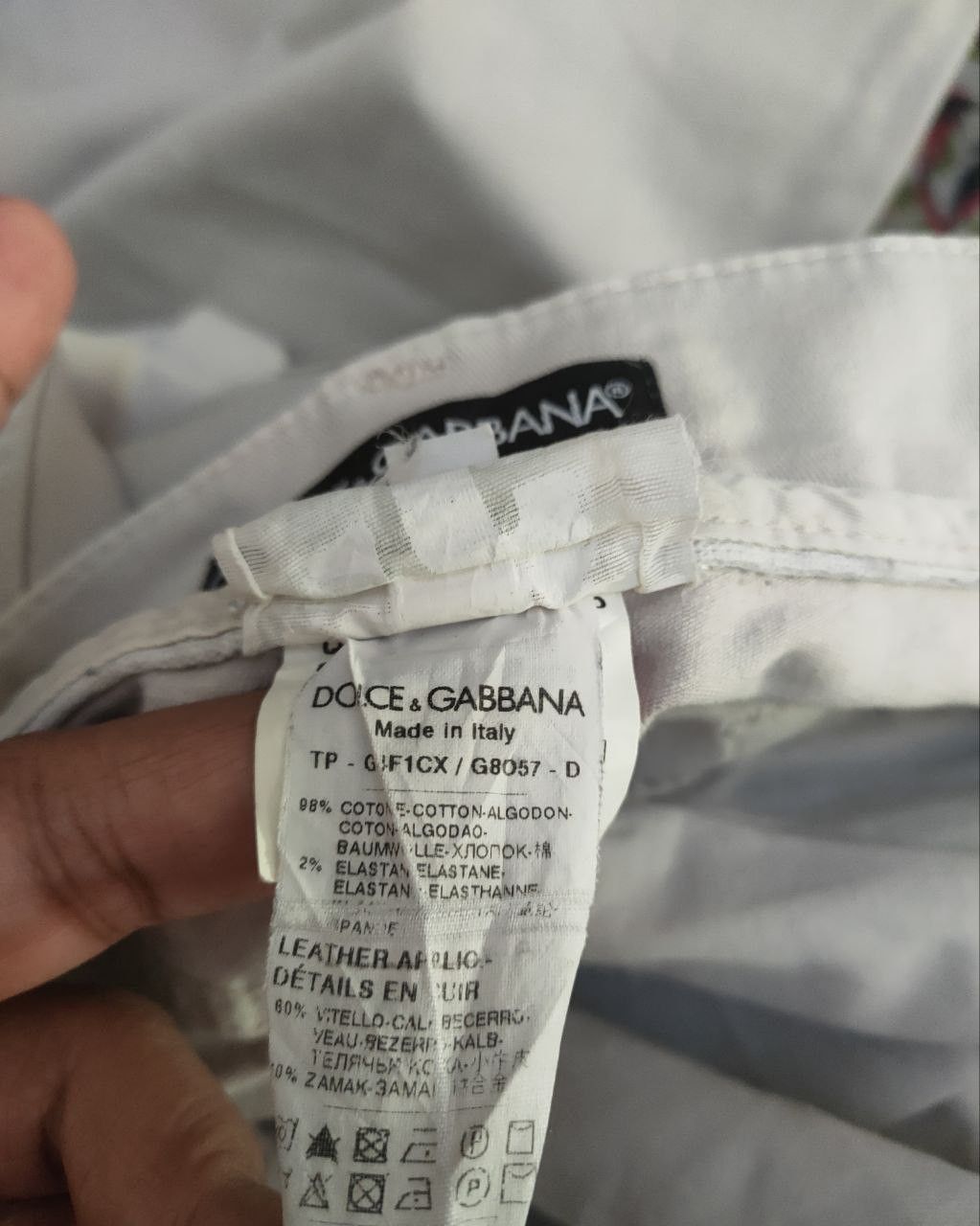 Dolce & Gabbana Dolce Gabbana Skinny pant Size US 33 - 7 Thumbnail
