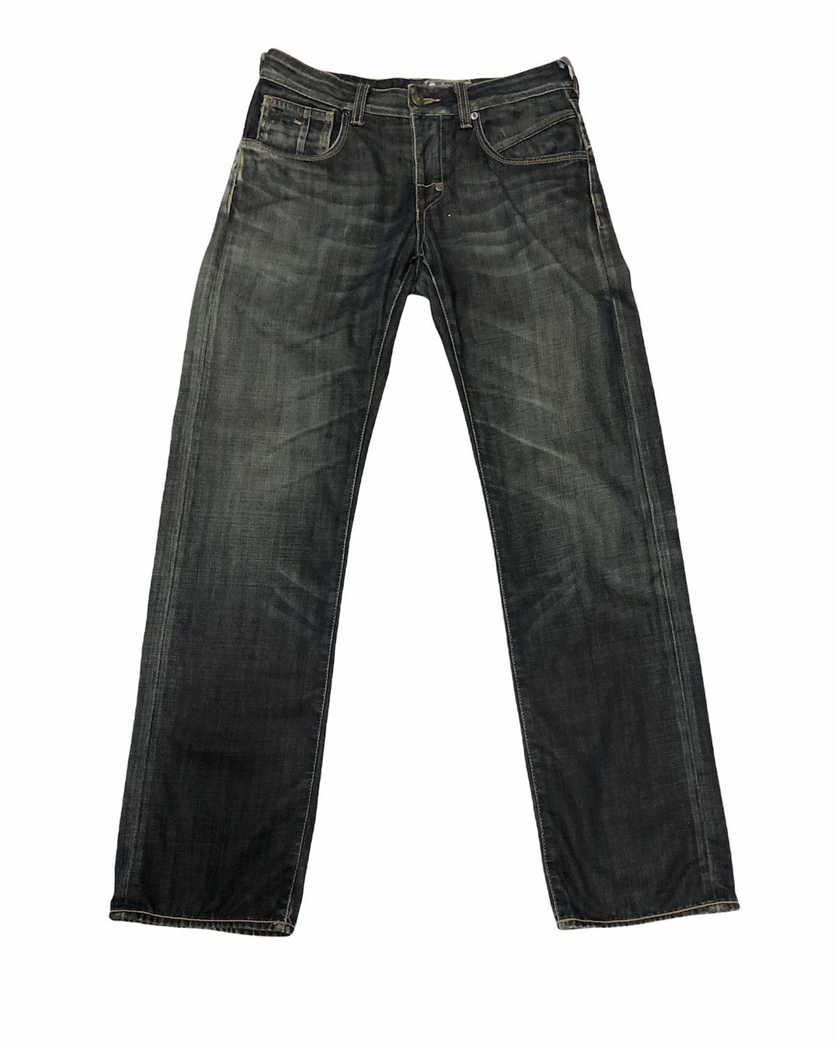 H&M × If Six Was Nine × Japanese Brand H&M Distressed Jeans By “FIT BRAGG” Size US 32 / EU 48 - 1 Thumbnail