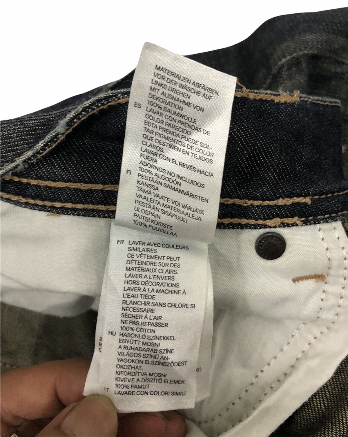 H&M × If Six Was Nine × Japanese Brand H&M Distressed Jeans By “FIT BRAGG” Size US 32 / EU 48 - 13 Thumbnail