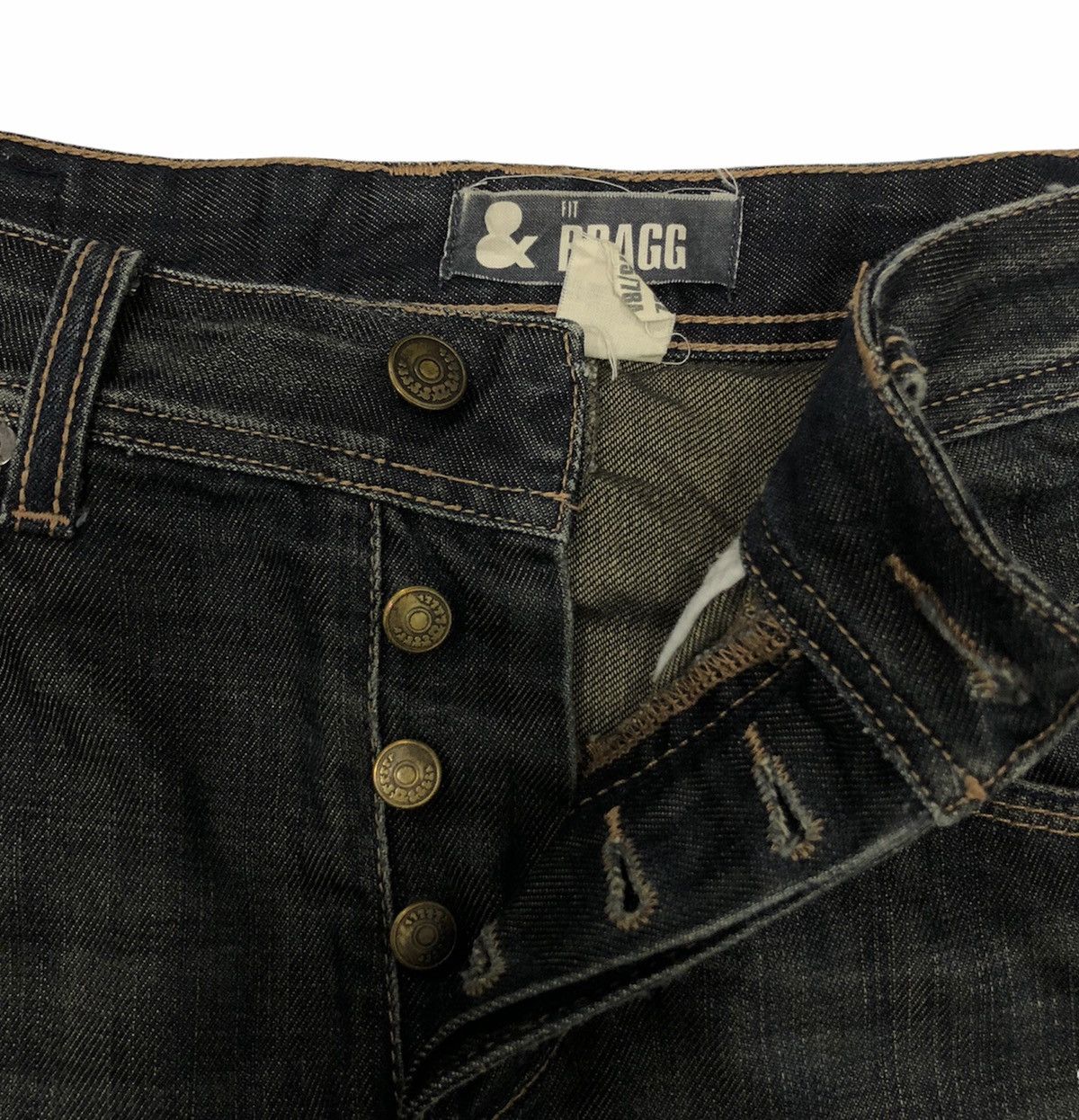 H&M × If Six Was Nine × Japanese Brand H&M Distressed Jeans By “FIT BRAGG” Size US 32 / EU 48 - 8 Thumbnail