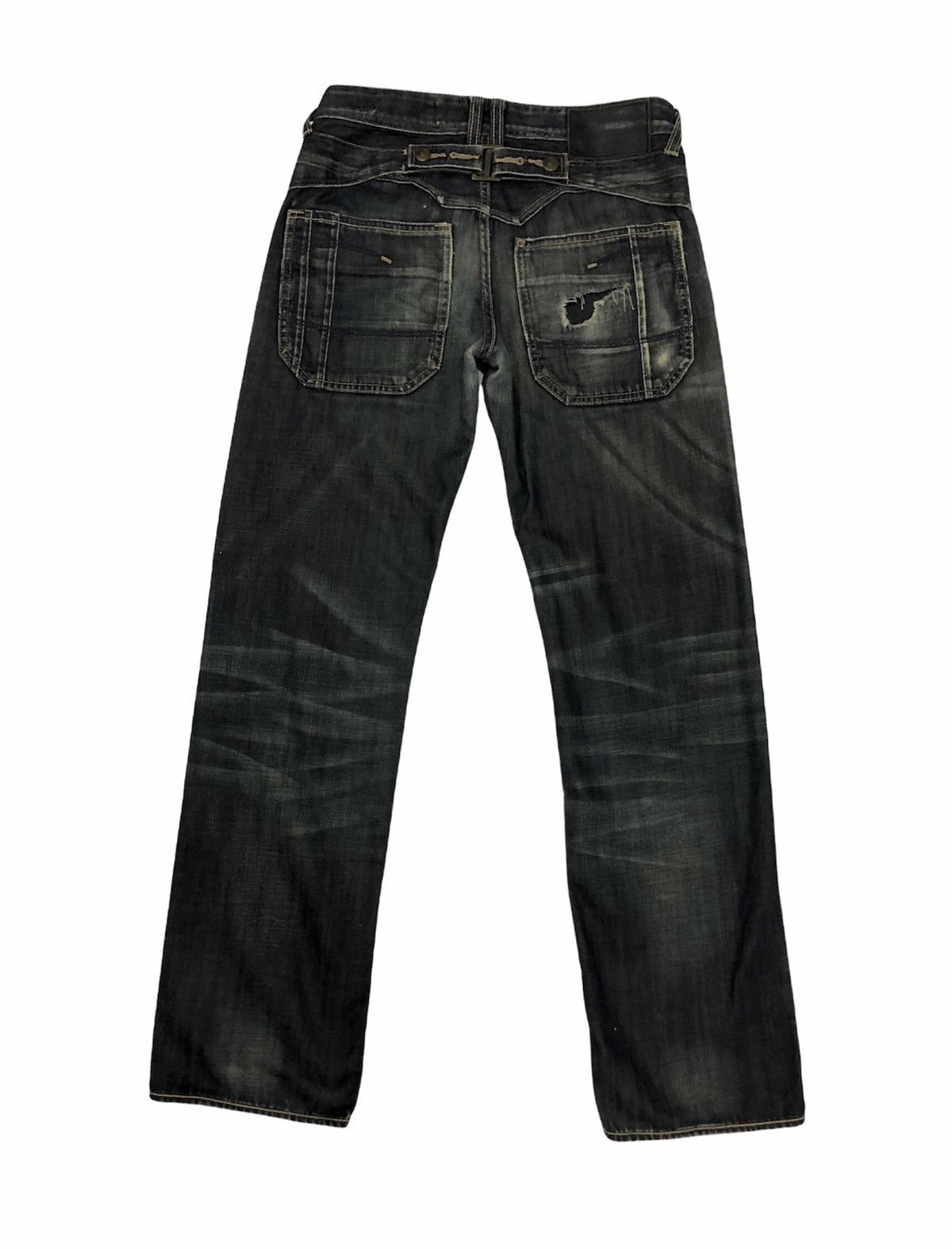 H&M × If Six Was Nine × Japanese Brand H&M Distressed Jeans By “FIT BRAGG” Size US 32 / EU 48 - 2 Thumbnail