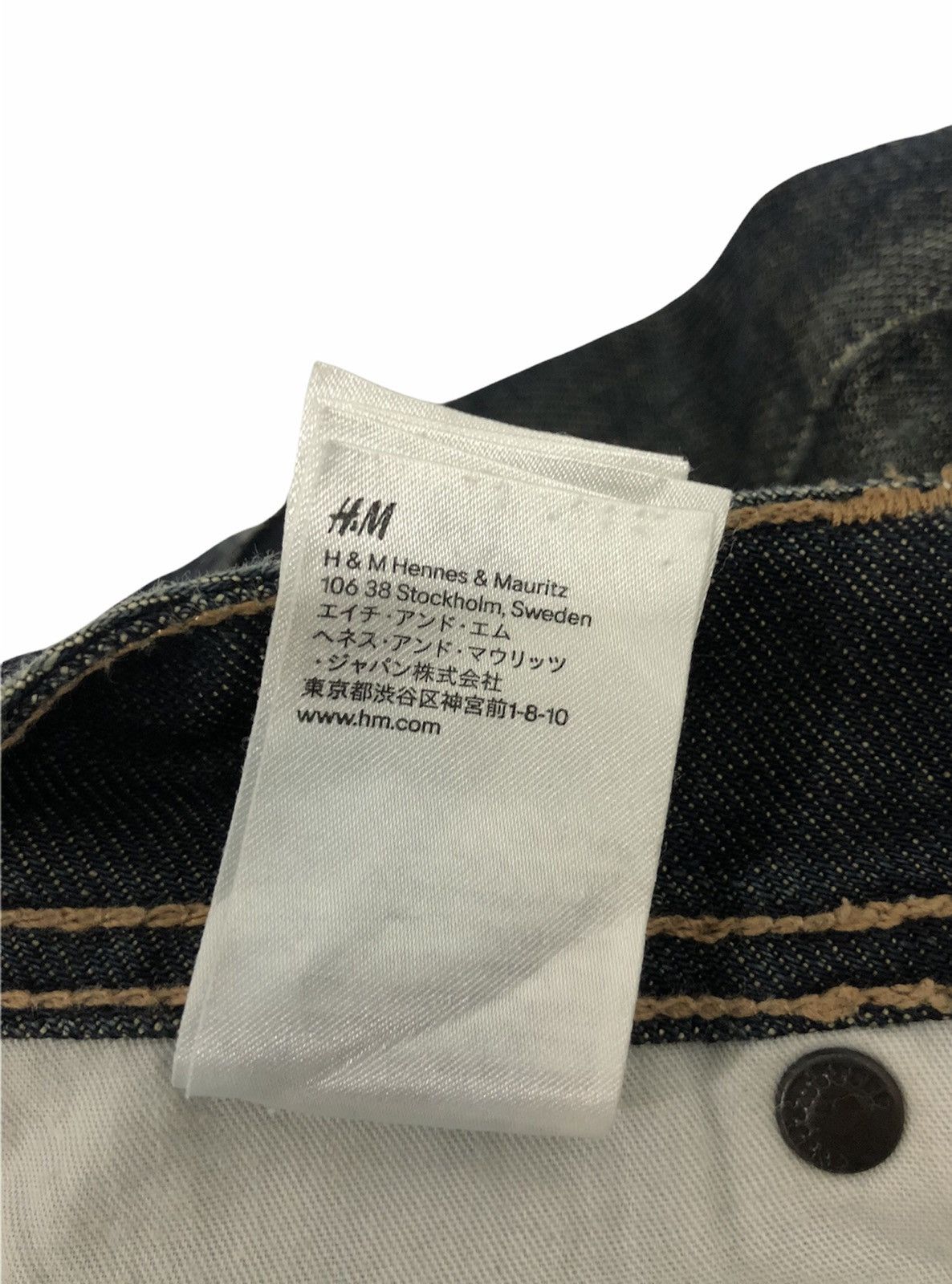 H&M × If Six Was Nine × Japanese Brand H&M Distressed Jeans By “FIT BRAGG” Size US 32 / EU 48 - 14 Thumbnail