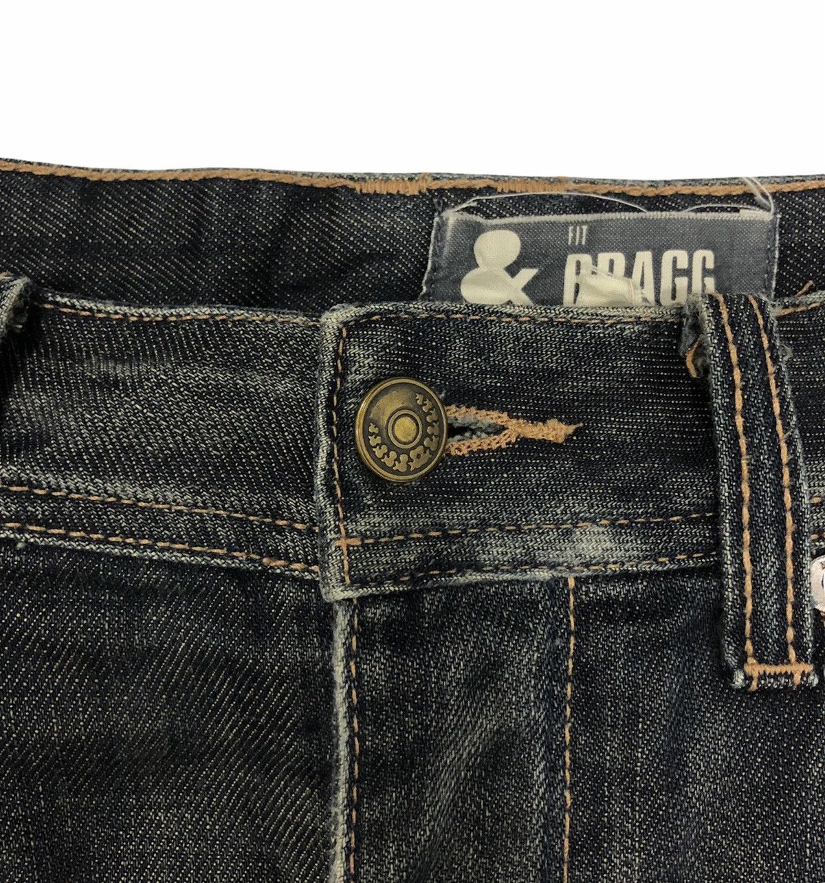 H&M × If Six Was Nine × Japanese Brand H&M Distressed Jeans By “FIT BRAGG” Size US 32 / EU 48 - 7 Thumbnail