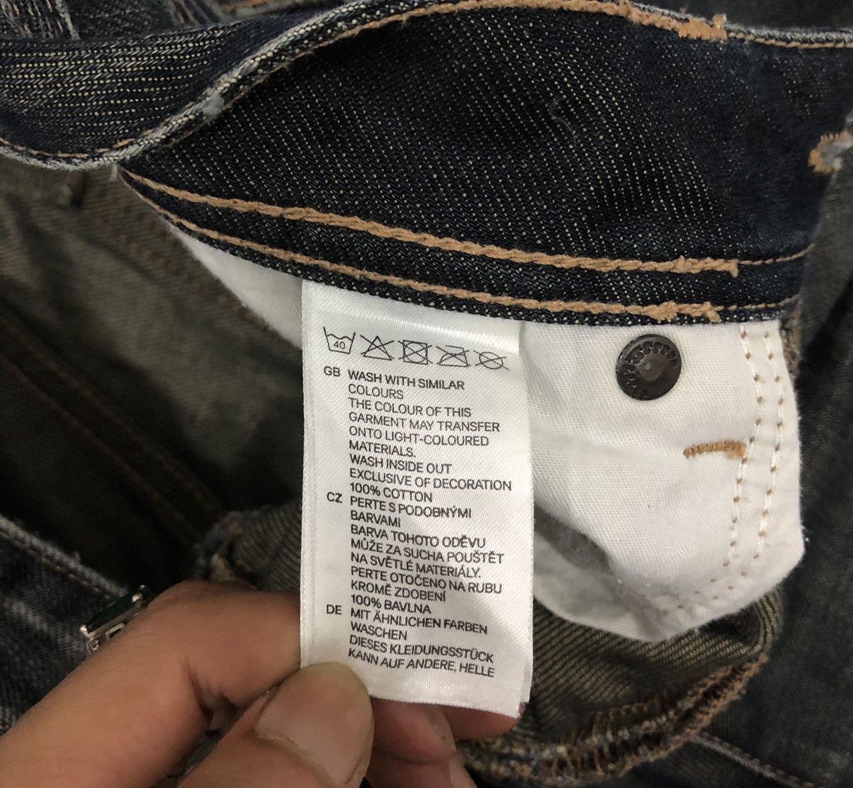 H&M × If Six Was Nine × Japanese Brand H&M Distressed Jeans By “FIT BRAGG” Size US 32 / EU 48 - 12 Thumbnail