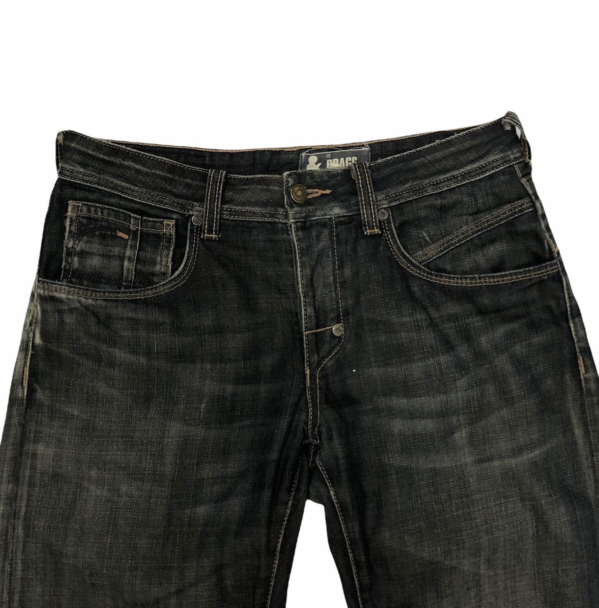 H&M × If Six Was Nine × Japanese Brand H&M Distressed Jeans By “FIT BRAGG” Size US 32 / EU 48 - 3 Thumbnail