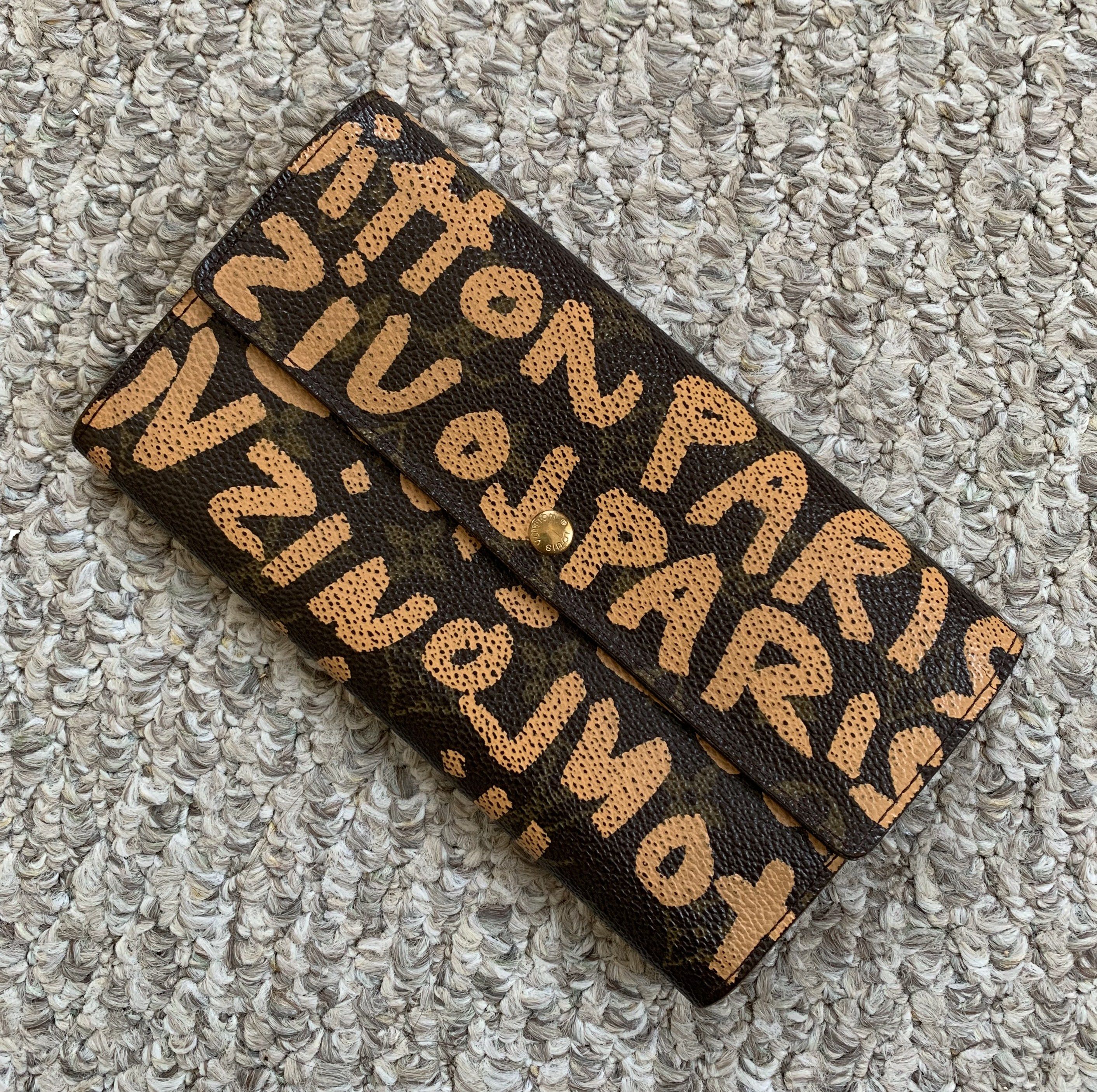Louis Vuitton × Stephen Sprouse F/W 2001 Louis Vuitton x Sprouse Graffiti Monogram Wallet Size ONE SIZE - 1 Thumbnail