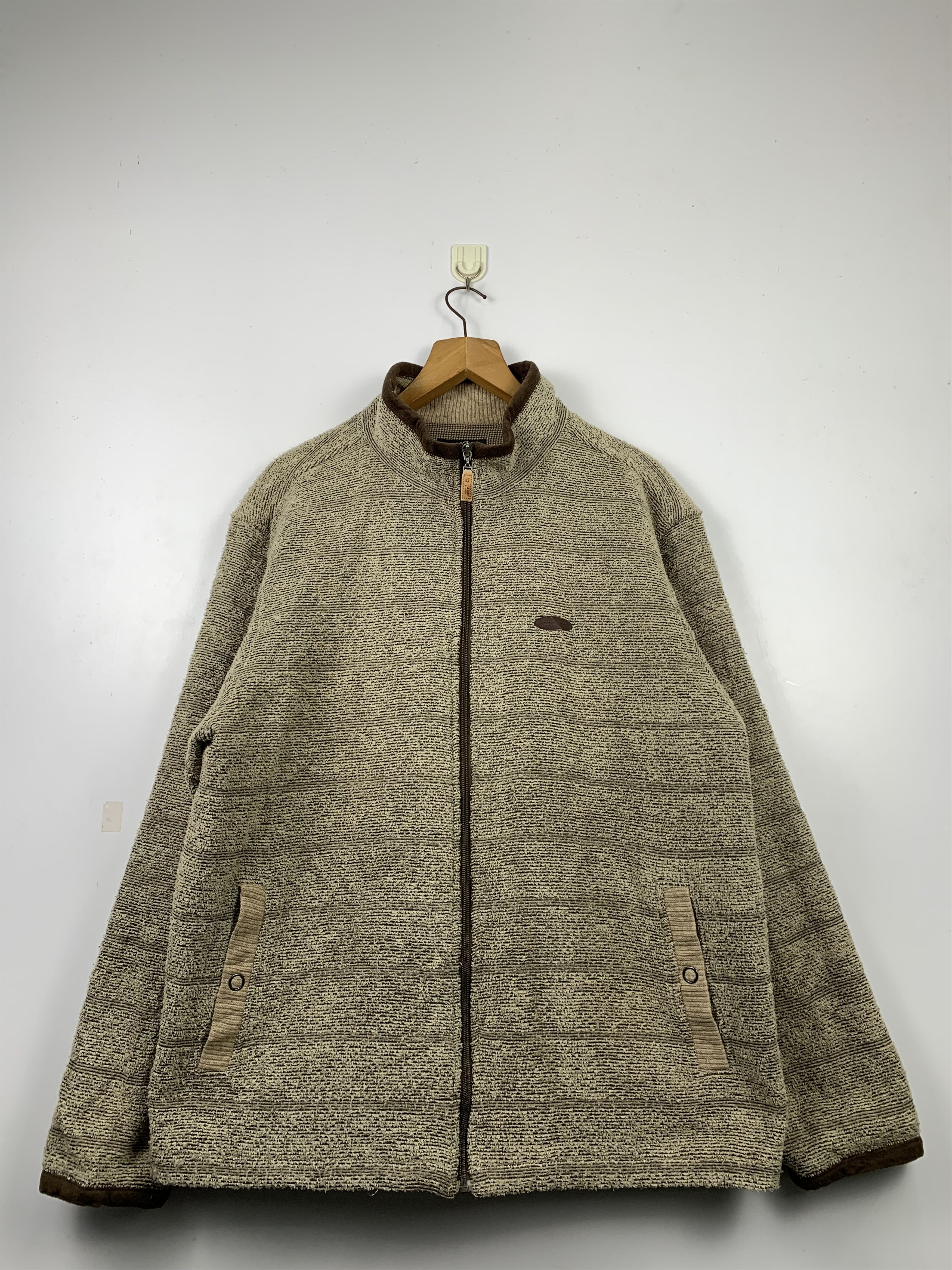 image of Dunlop Fleece Jacket in Brown, Men's (Size XL)