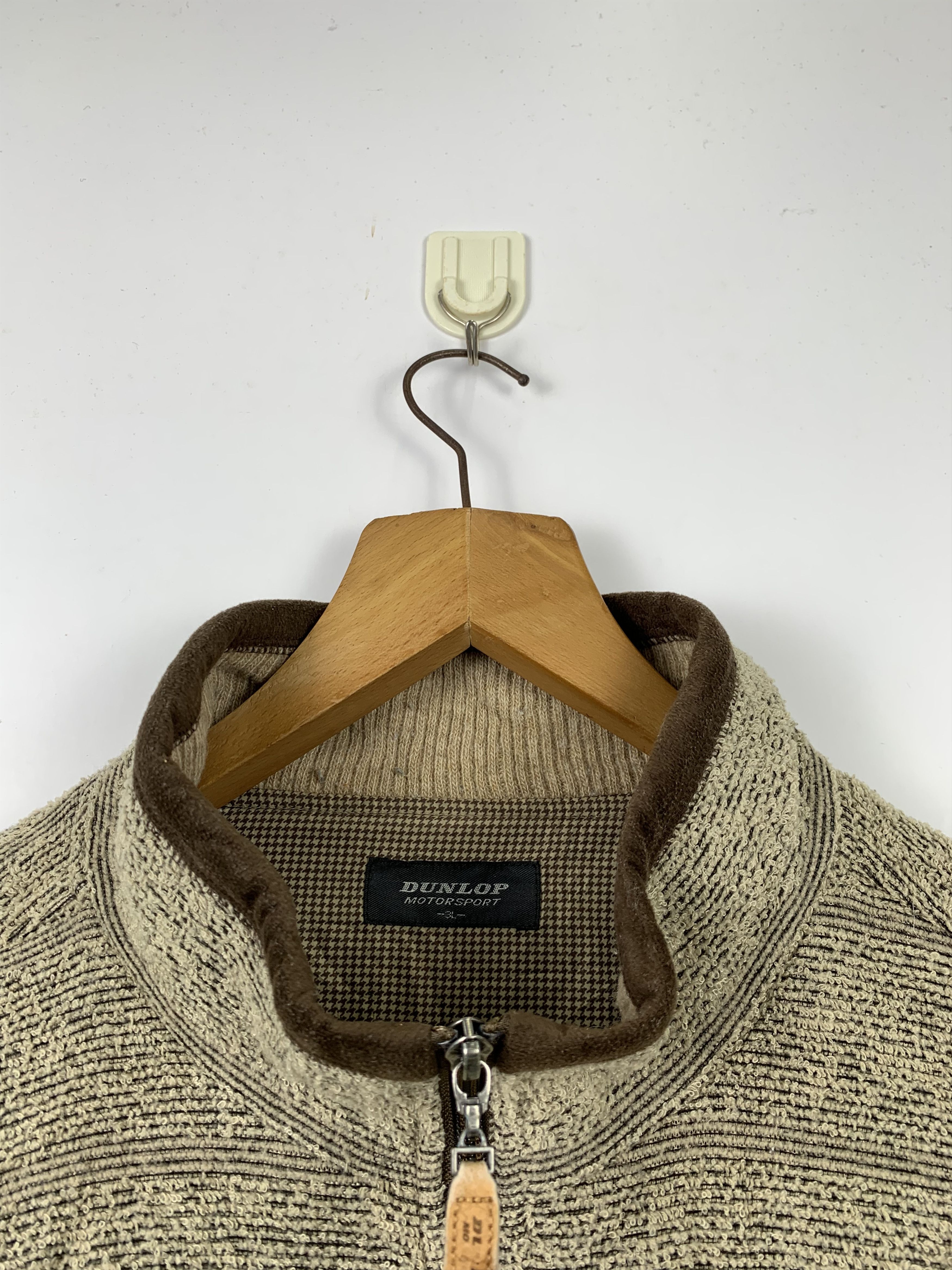 Dunlop Vintage Dunlop Fleece Jacket J0326 Size US XL / EU 56 / 4 - 7 Thumbnail