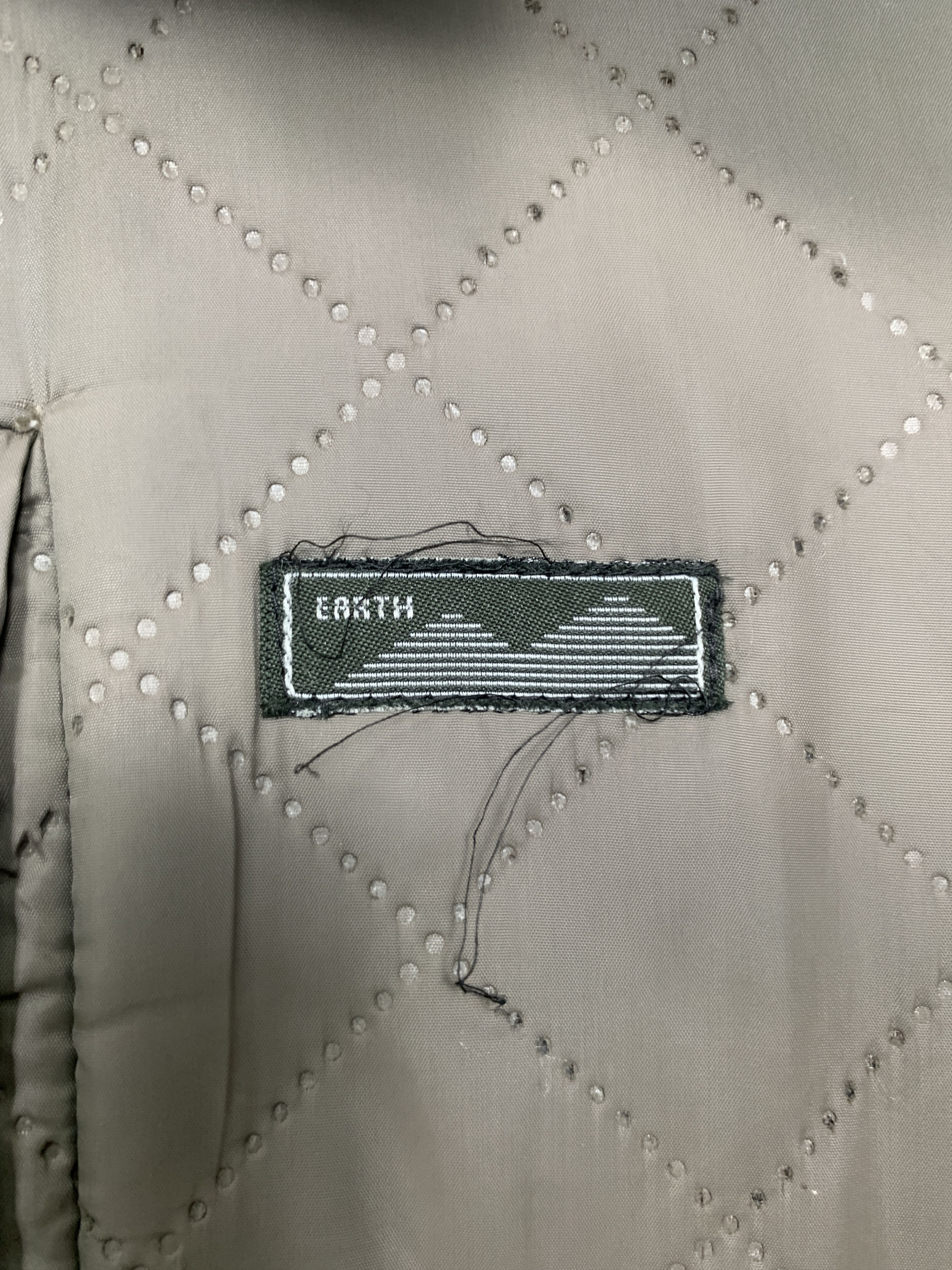 Japanese Brand Vintage Earth Music & Ecology Quilted Lining Jacket J0973 Size US S / EU 44-46 / 1 - 8 Thumbnail
