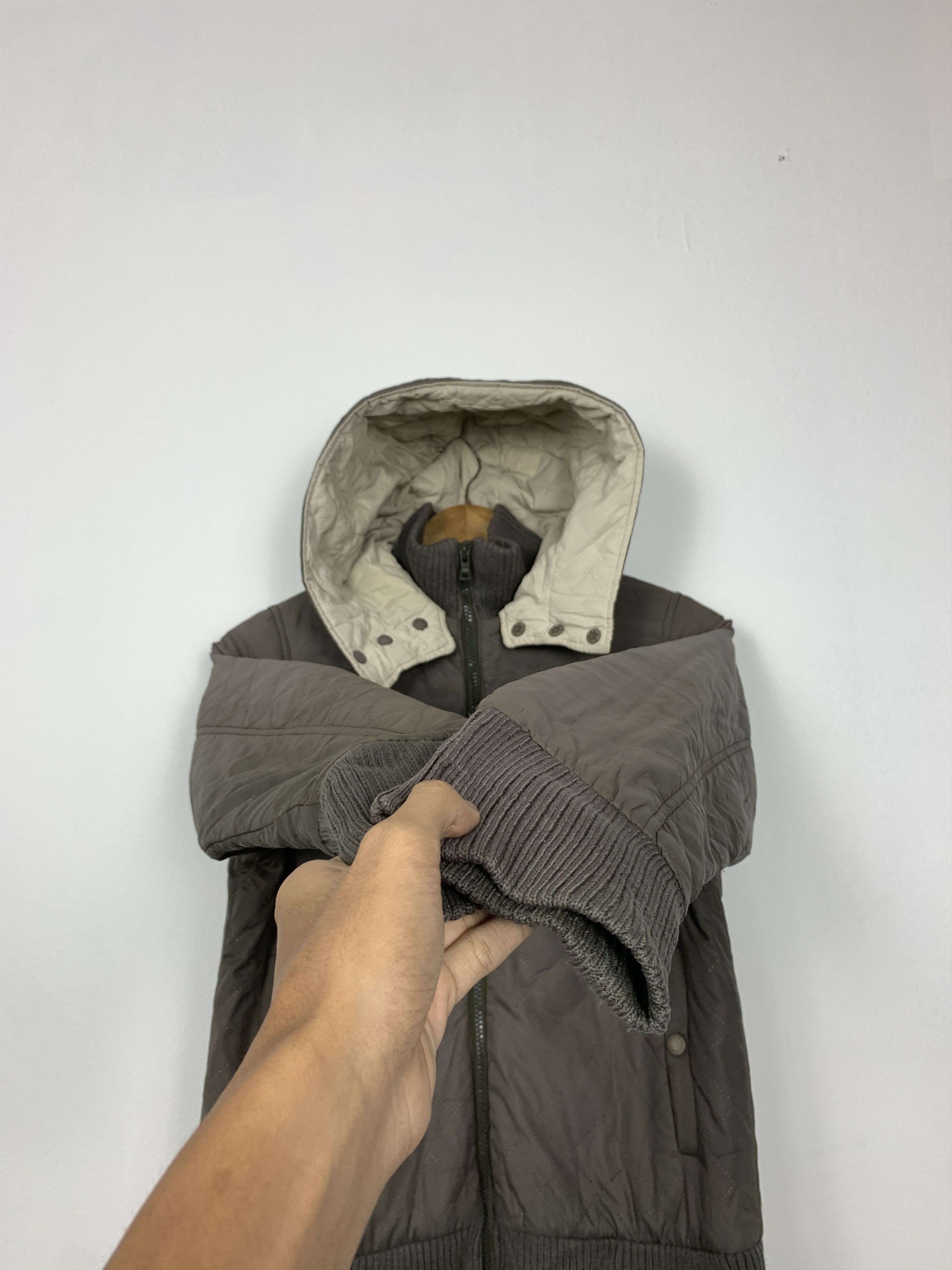 Japanese Brand Vintage Earth Music & Ecology Quilted Lining Jacket J0973 Size US S / EU 44-46 / 1 - 5 Thumbnail