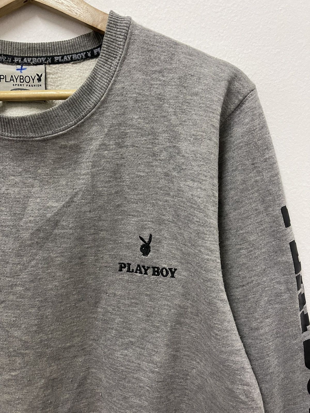 Japanese Brand × Playboy × Vintage Vintage Play Boy Big Logo Printed Sweatshirt Size US M / EU 48-50 / 2 - 4 Thumbnail
