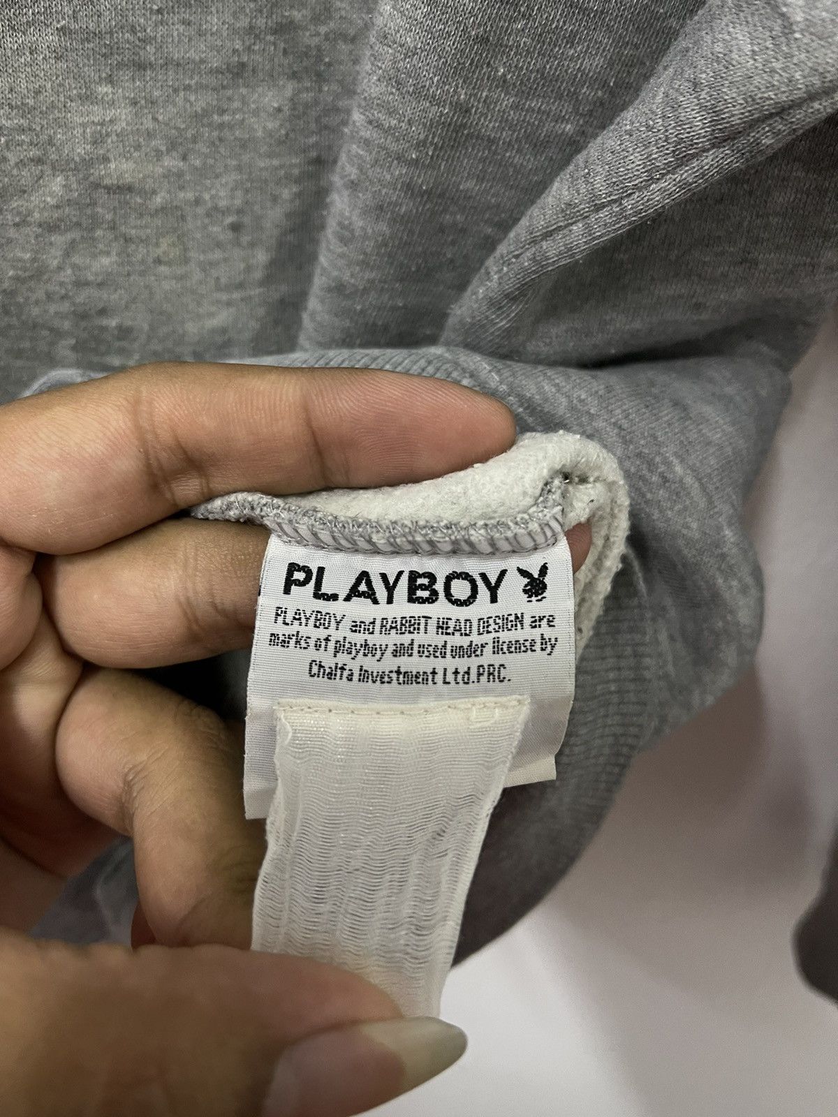 Japanese Brand × Playboy × Vintage Vintage Play Boy Big Logo Printed Sweatshirt Size US M / EU 48-50 / 2 - 8 Thumbnail