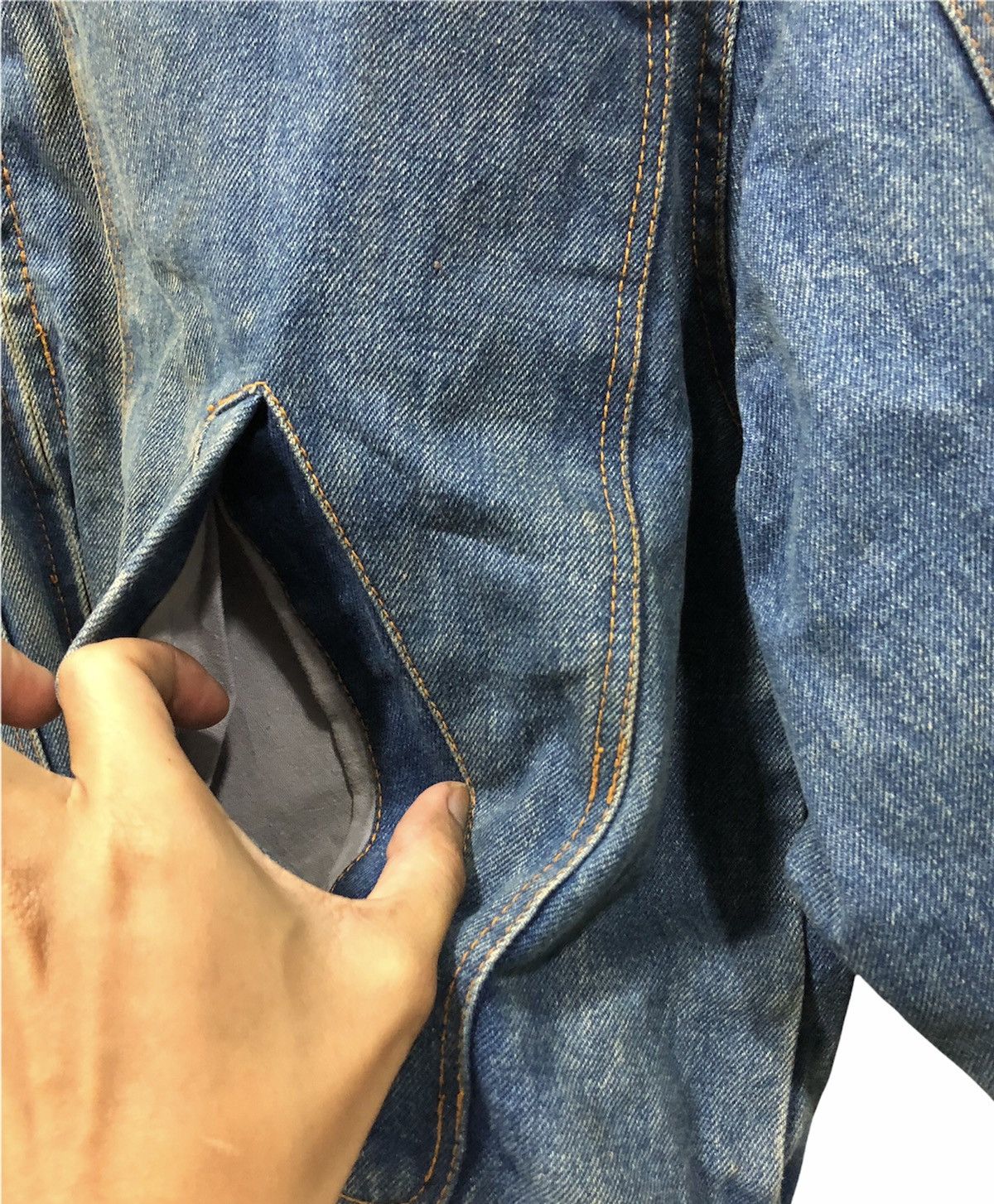 Designer × Vintage LOFT CLUB DENIM JACKET Size US M / EU 48-50 / 2 - 6 Thumbnail