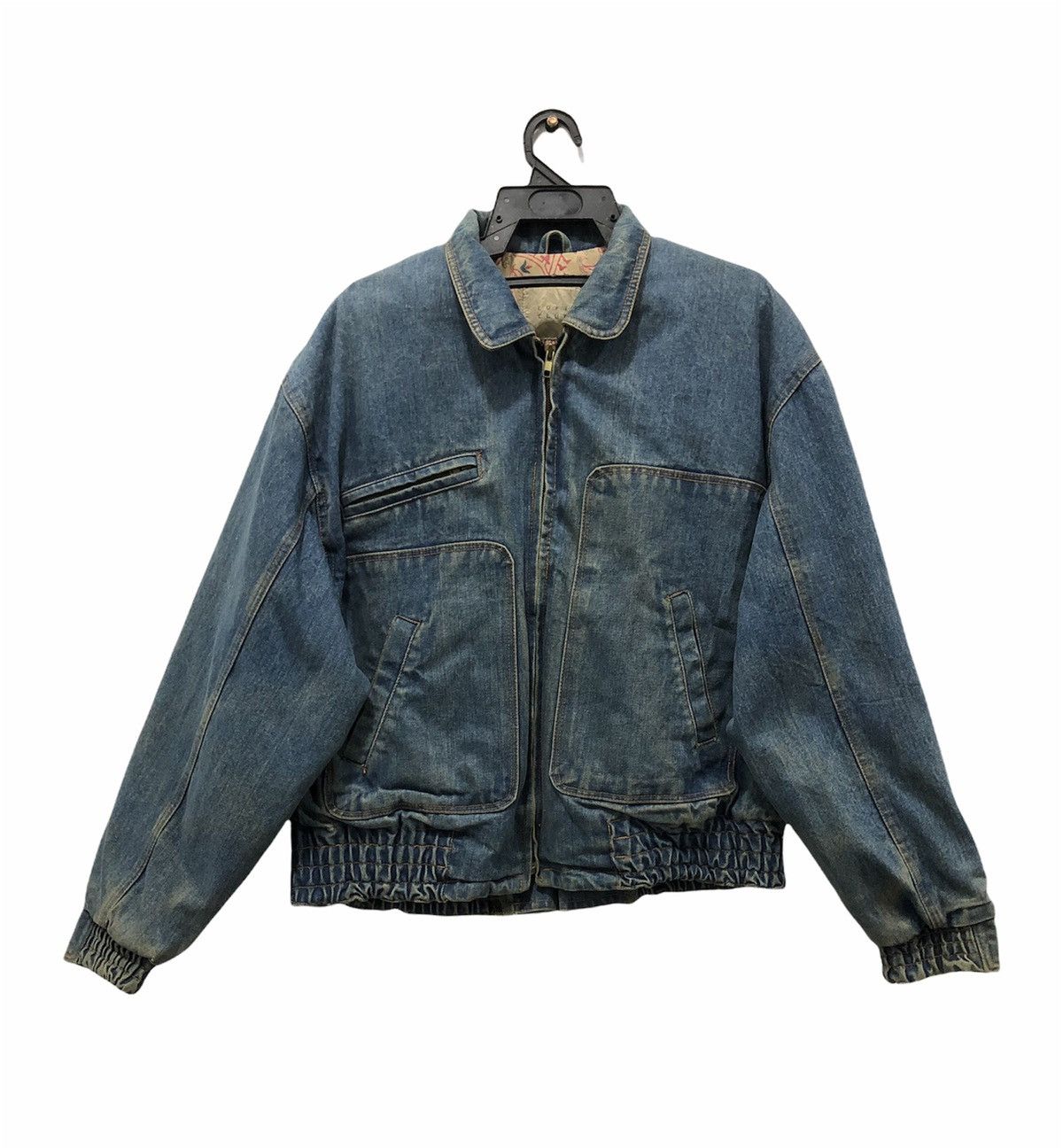 Designer × Vintage LOFT CLUB DENIM JACKET Size US M / EU 48-50 / 2 - 1 Thumbnail
