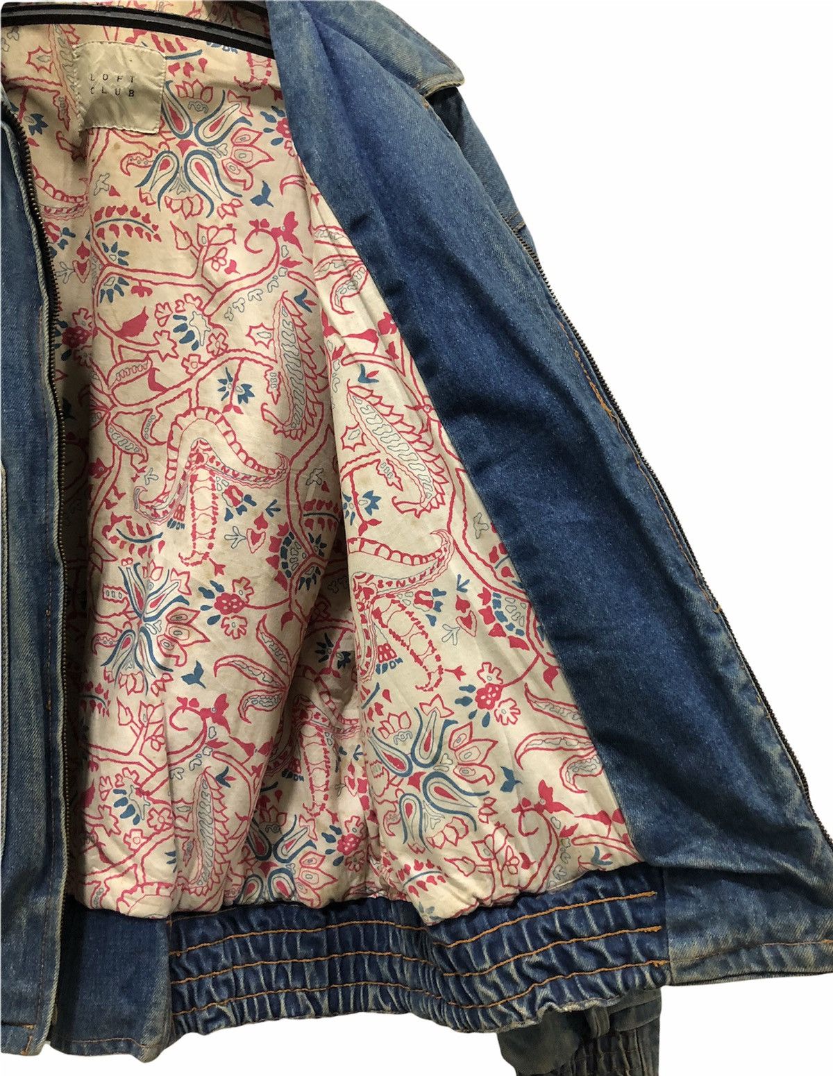 Designer × Vintage LOFT CLUB DENIM JACKET Size US M / EU 48-50 / 2 - 12 Thumbnail