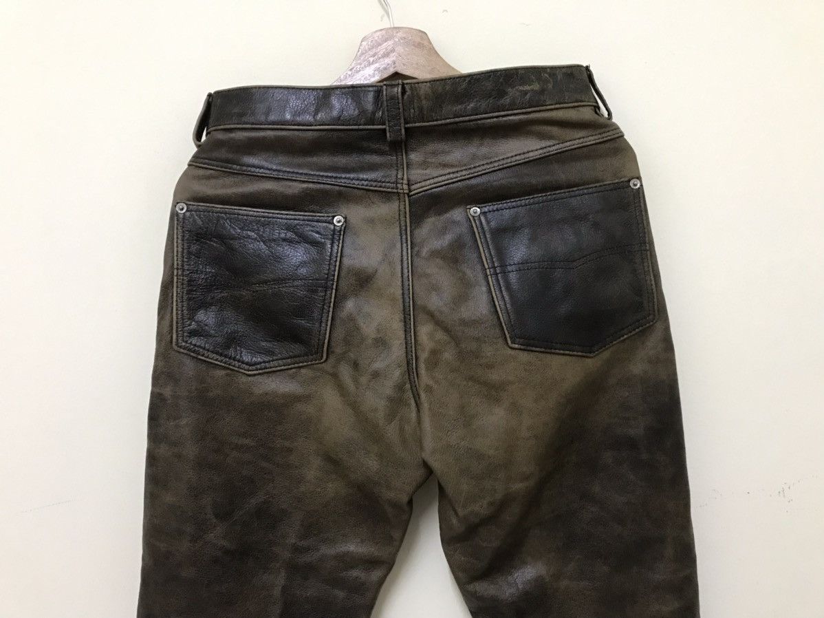 Genuine Leather × Japanese Brand Vintage Japanese Paco Leather Pants Size US 30 / EU 46 - 8 Thumbnail