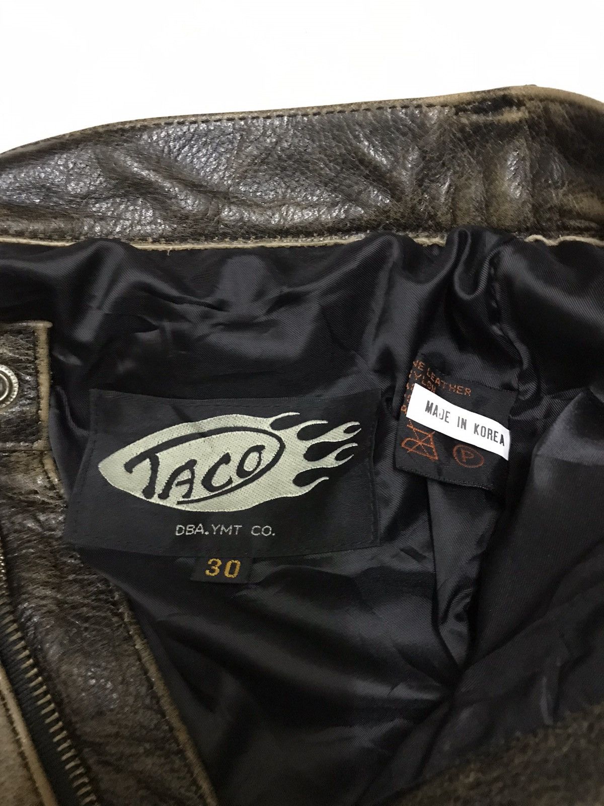 Genuine Leather × Japanese Brand Vintage Japanese Paco Leather Pants Size US 30 / EU 46 - 13 Thumbnail