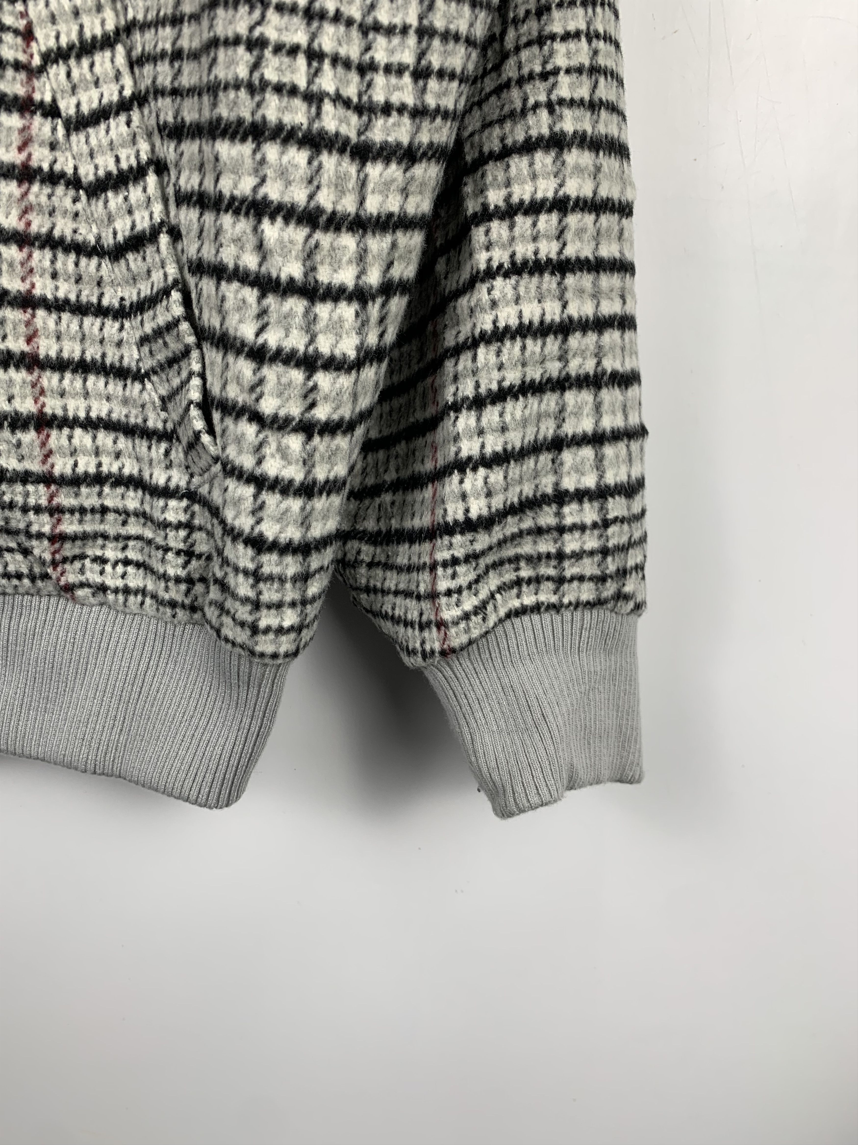 Majestic Vintage MAJESTIC LEGON Checkered Wool Bomber Jacket J0354 Size US L / EU 52-54 / 3 - 3 Thumbnail