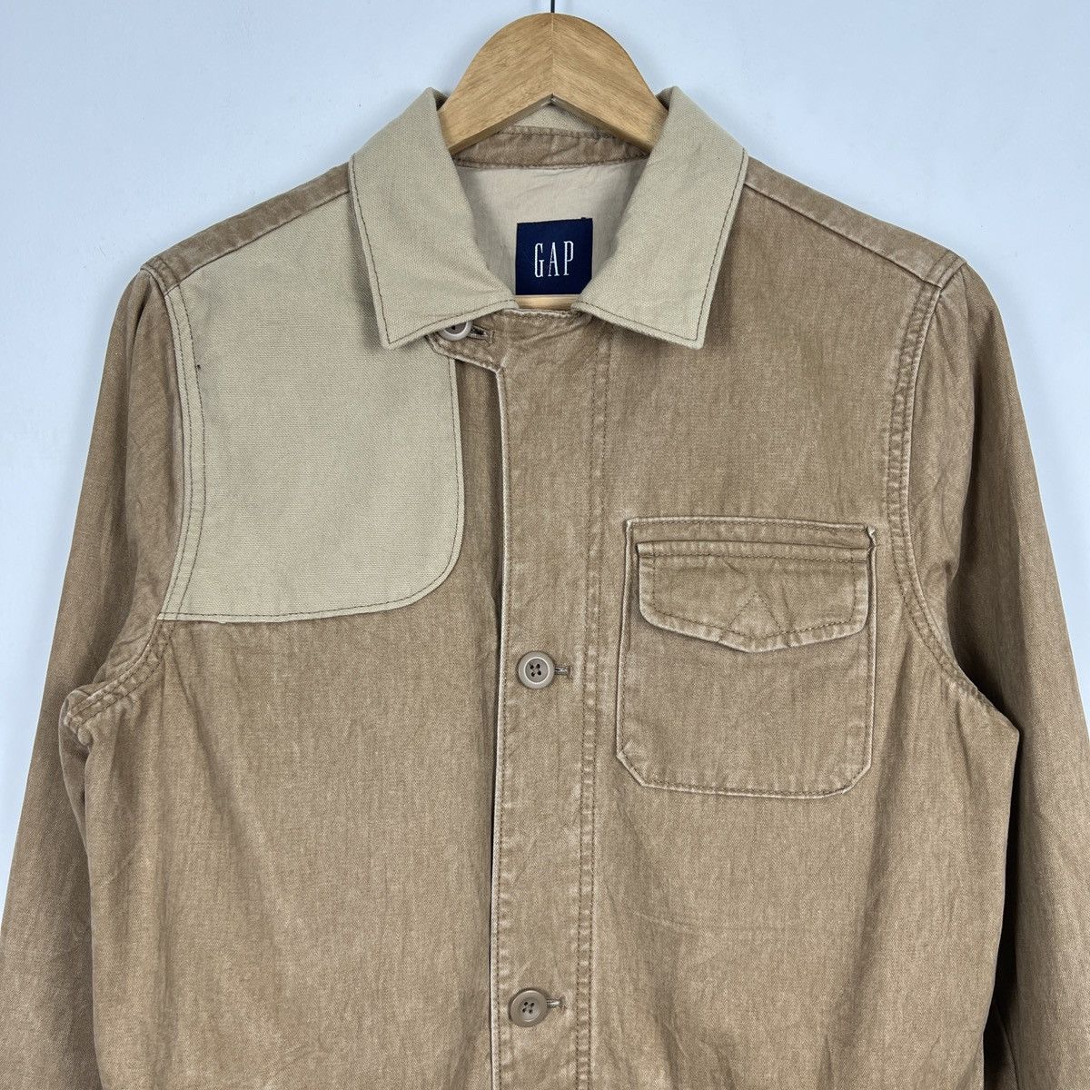 Gap Vintage Gap Button Up Multi Pocket Jacket J0086 Size US S / EU 44-46 / 1 - 2 Thumbnail