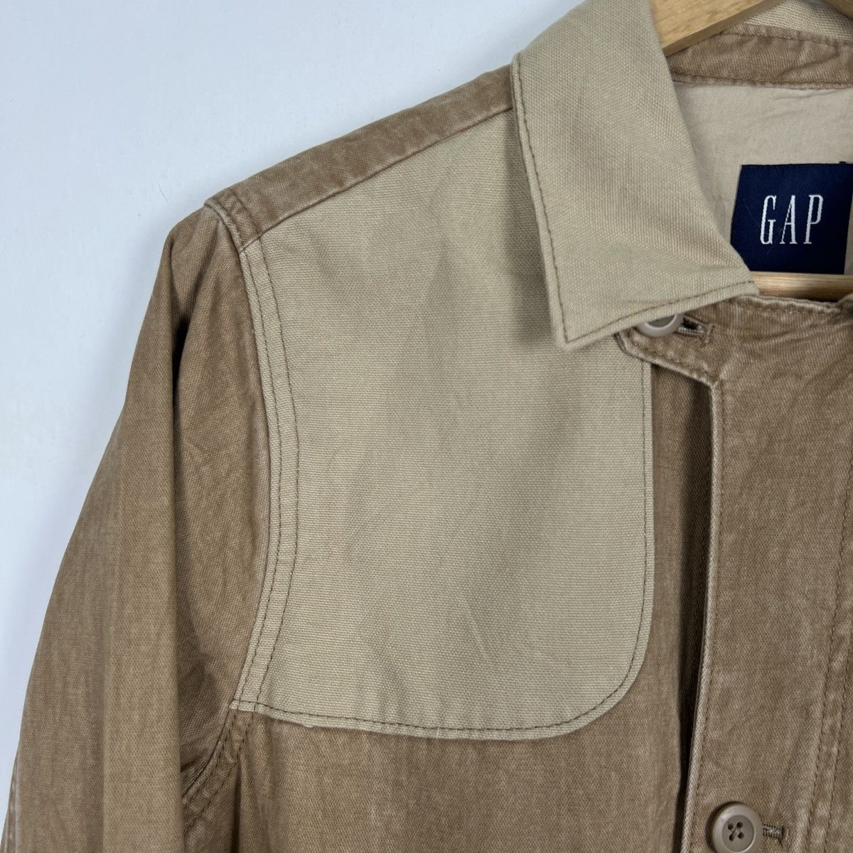 Gap Vintage Gap Button Up Multi Pocket Jacket J0086 Size US S / EU 44-46 / 1 - 6 Thumbnail