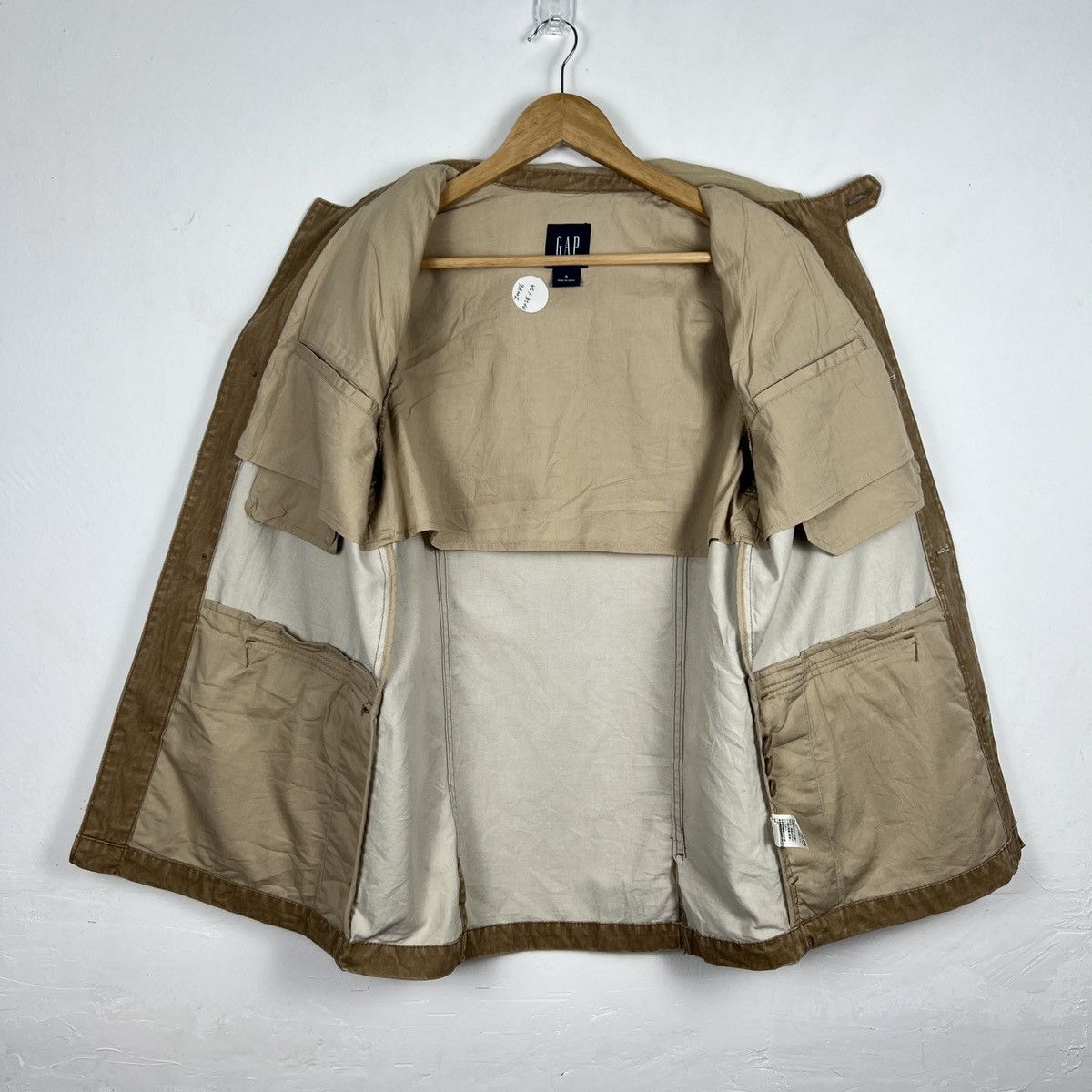 Gap Vintage Gap Button Up Multi Pocket Jacket J0086 Size US S / EU 44-46 / 1 - 7 Thumbnail