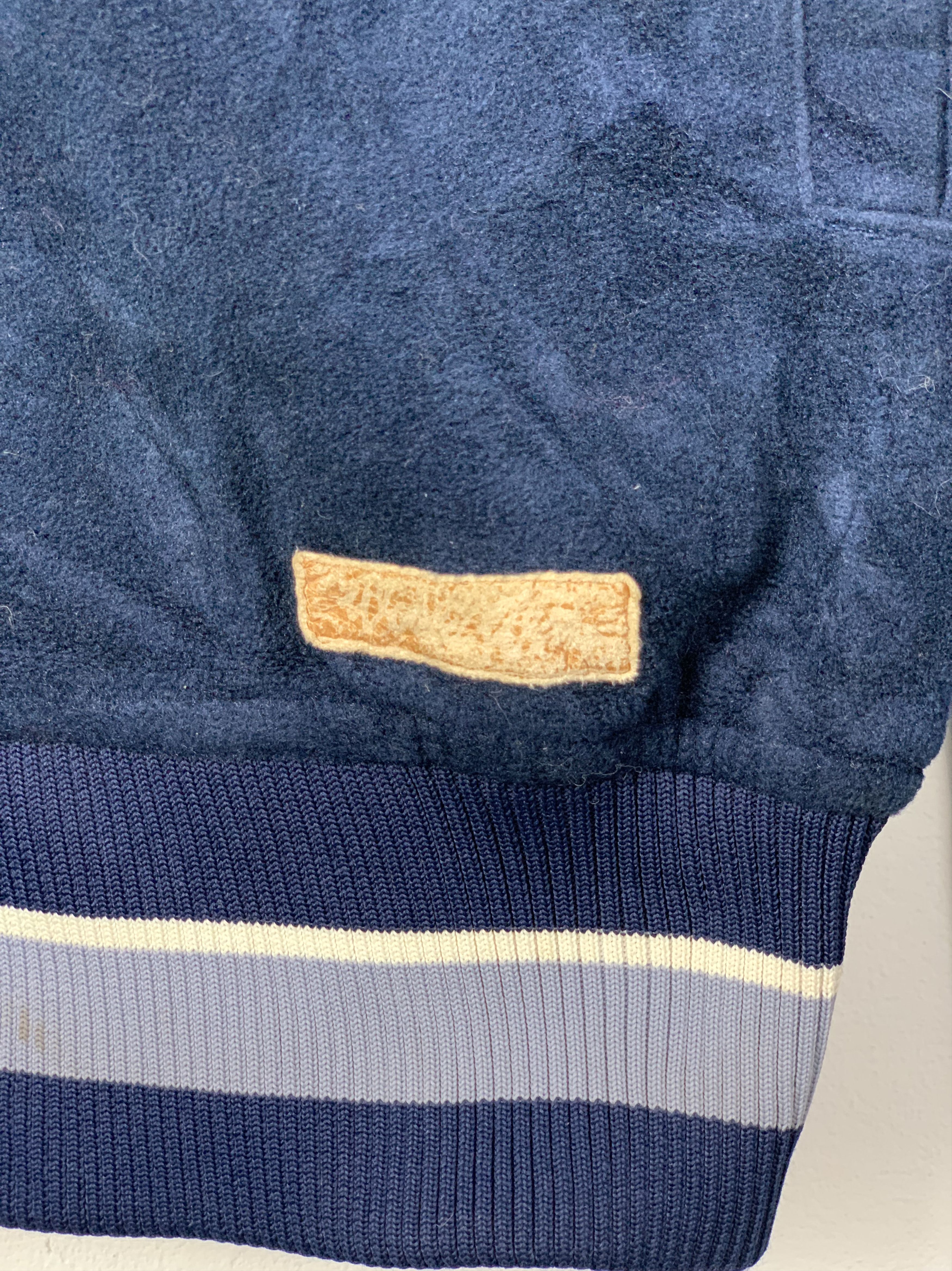 Mizuno Vintage MIZUNO Fleece Button Up Faded Lining Jacket J0683 Size US S / EU 44-46 / 1 - 4 Thumbnail