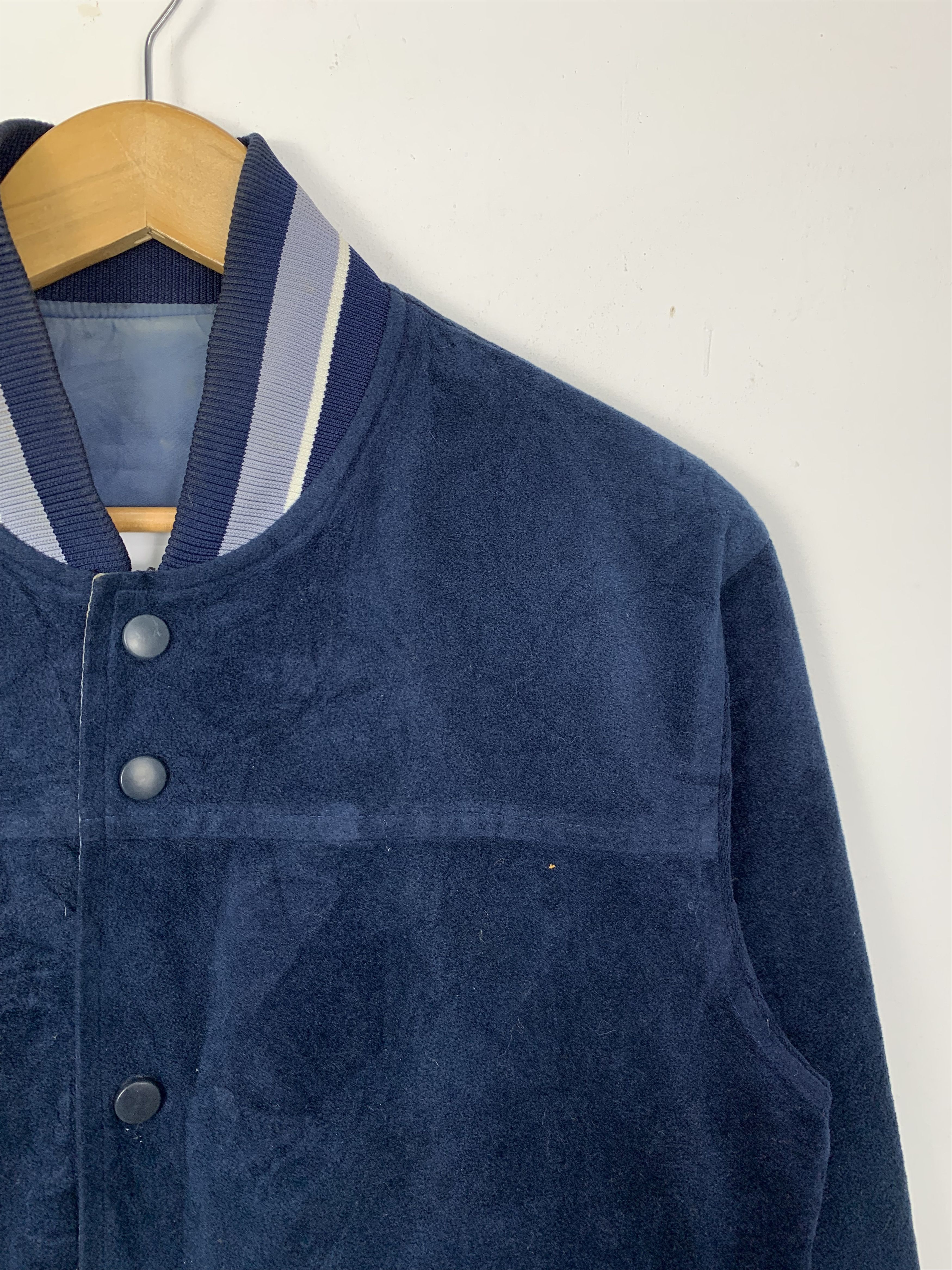 Mizuno Vintage MIZUNO Fleece Button Up Faded Lining Jacket J0683 Size US S / EU 44-46 / 1 - 5 Thumbnail