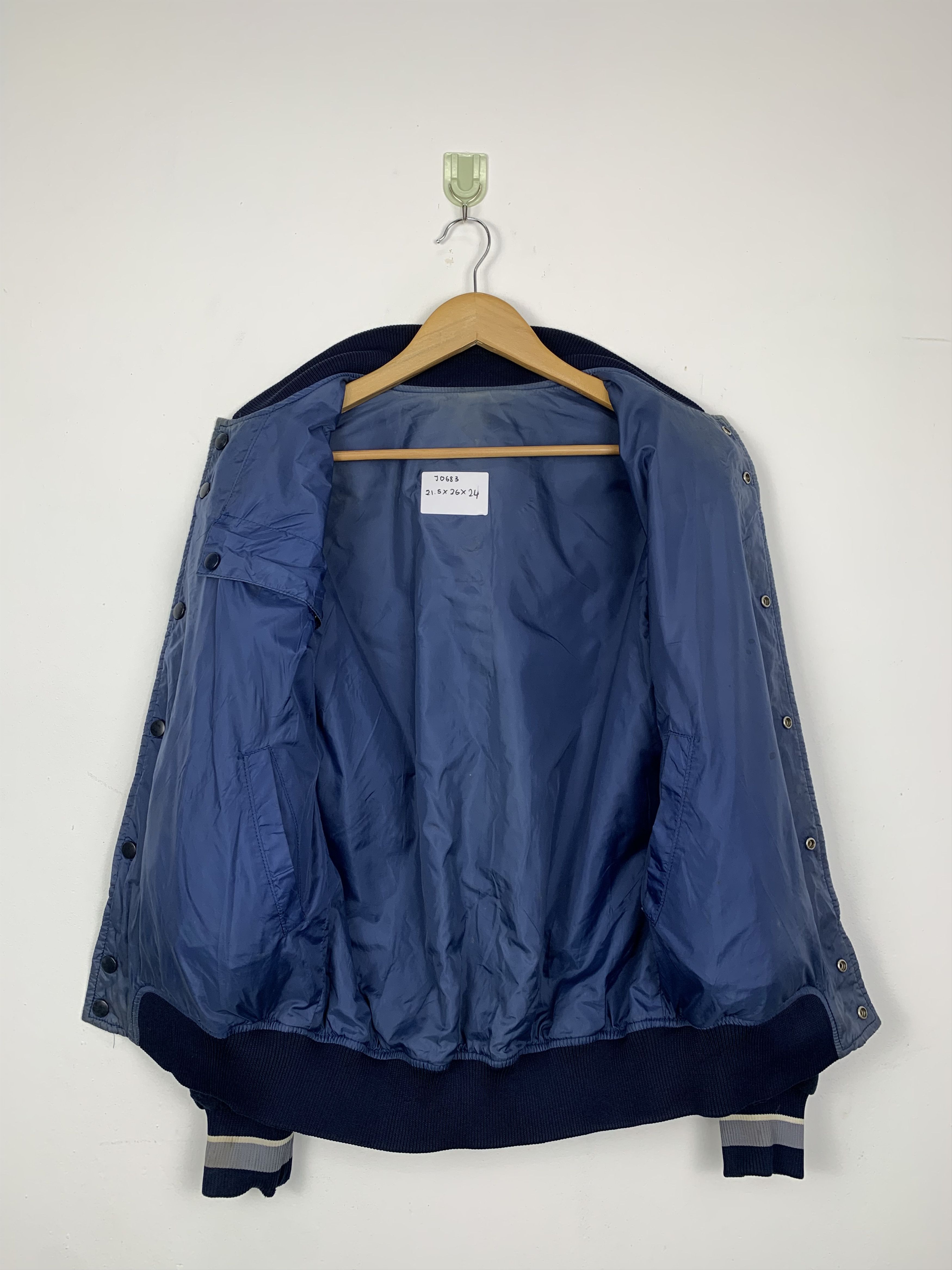 Mizuno Vintage MIZUNO Fleece Button Up Faded Lining Jacket J0683 Size US S / EU 44-46 / 1 - 7 Thumbnail
