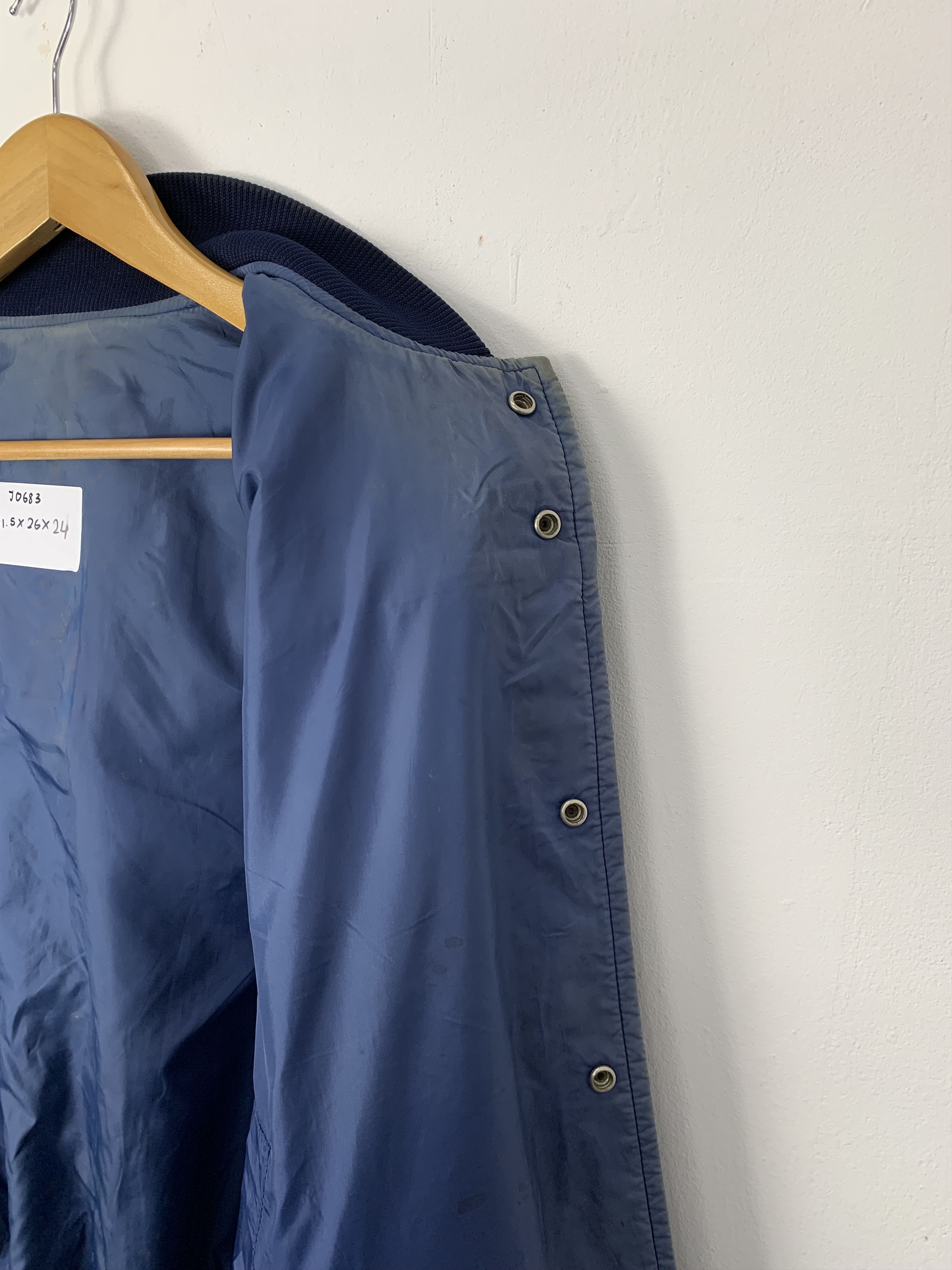 Mizuno Vintage MIZUNO Fleece Button Up Faded Lining Jacket J0683 Size US S / EU 44-46 / 1 - 8 Thumbnail