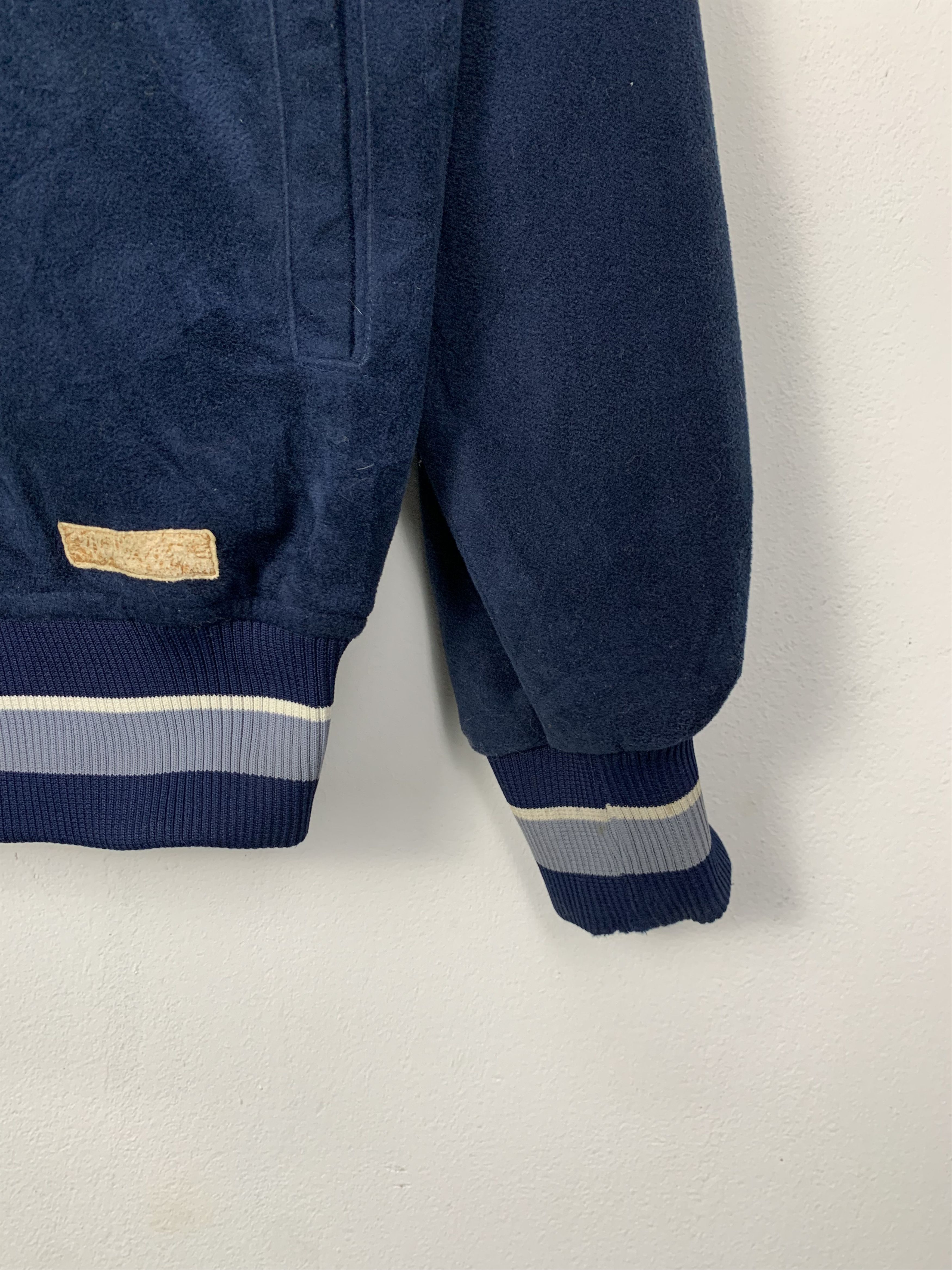 Mizuno Vintage MIZUNO Fleece Button Up Faded Lining Jacket J0683 Size US S / EU 44-46 / 1 - 3 Thumbnail