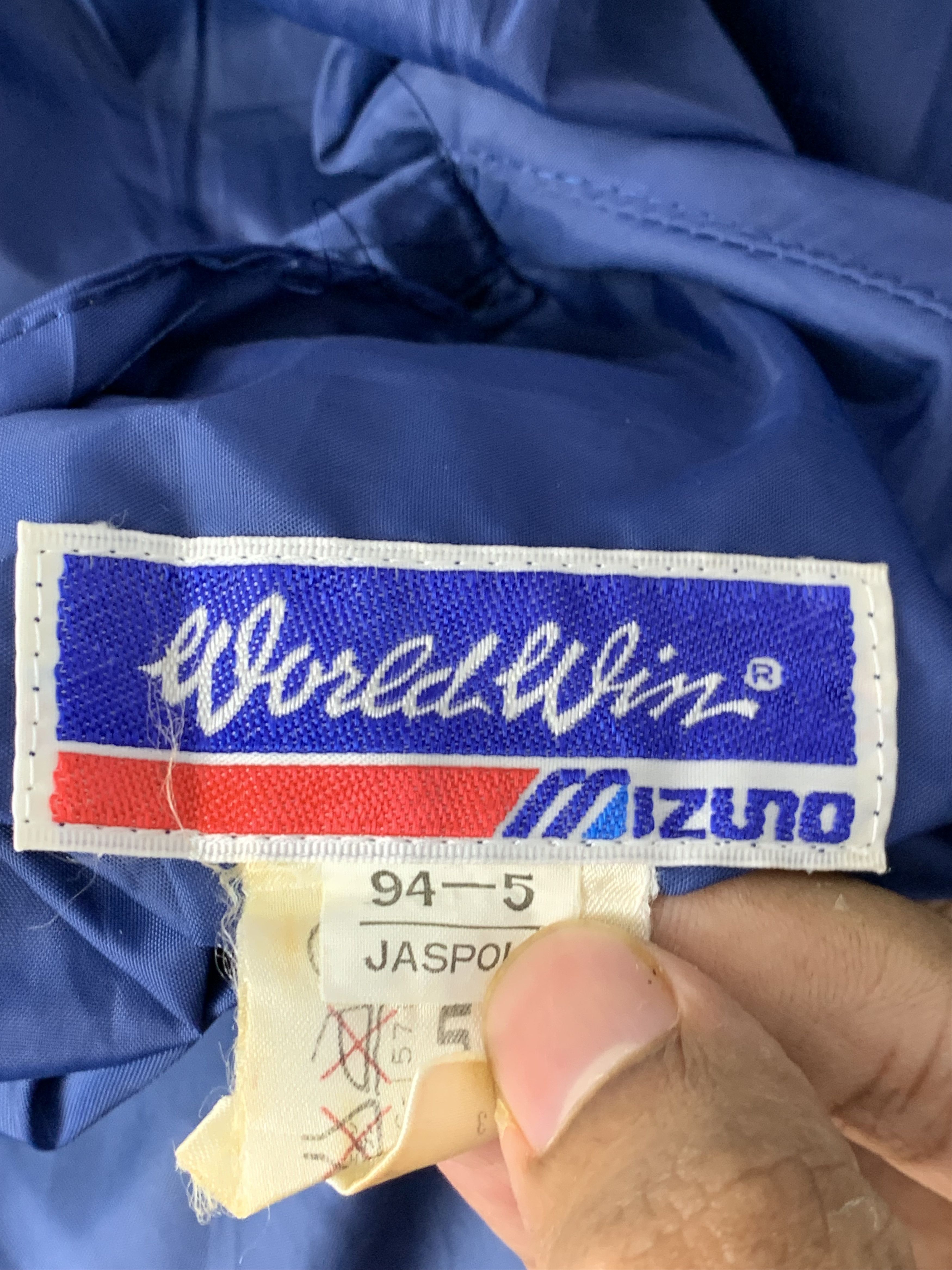 Mizuno Vintage MIZUNO Fleece Button Up Faded Lining Jacket J0683 Size US S / EU 44-46 / 1 - 13 Thumbnail