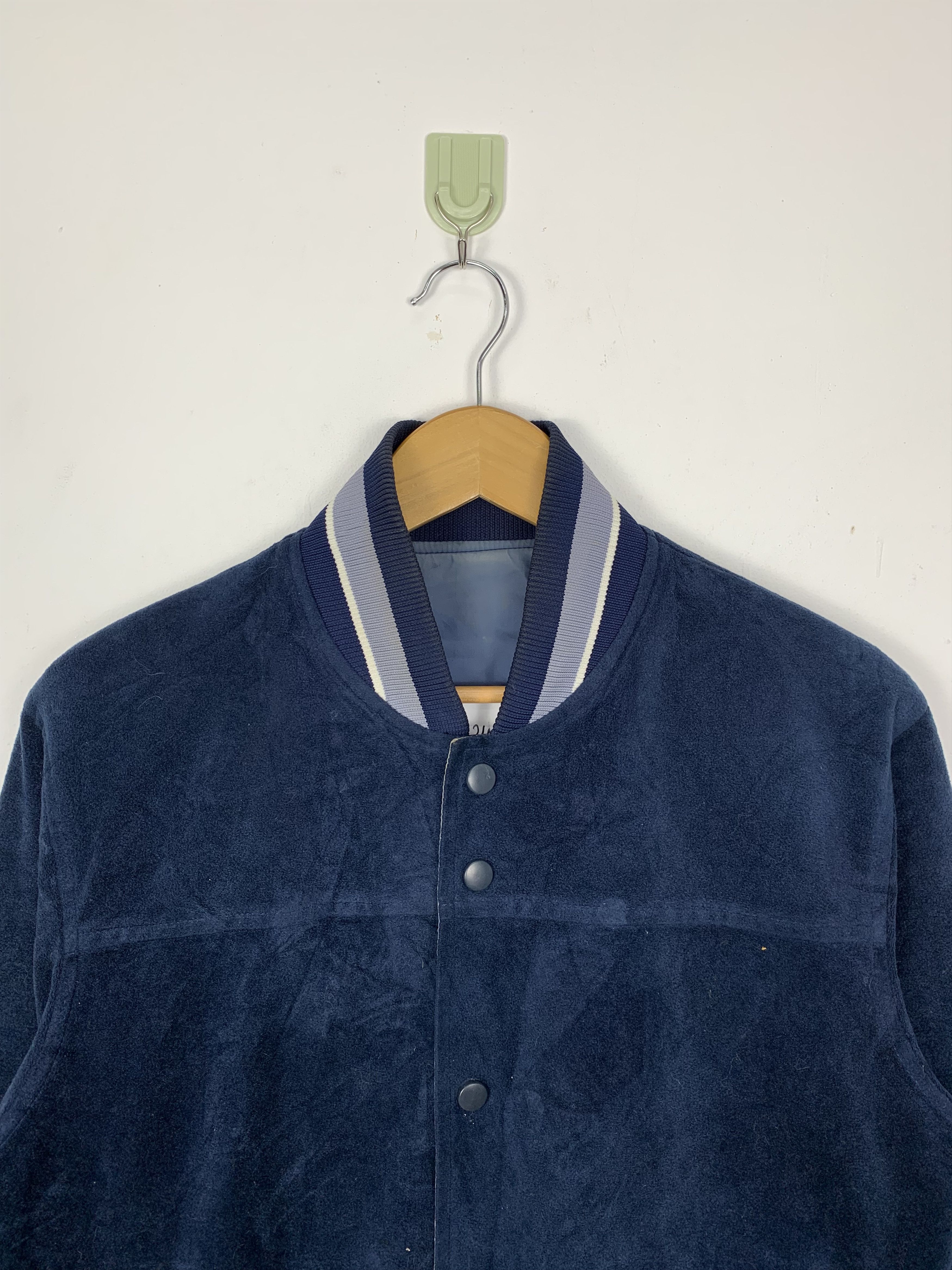 Mizuno Vintage MIZUNO Fleece Button Up Faded Lining Jacket J0683 Size US S / EU 44-46 / 1 - 2 Thumbnail